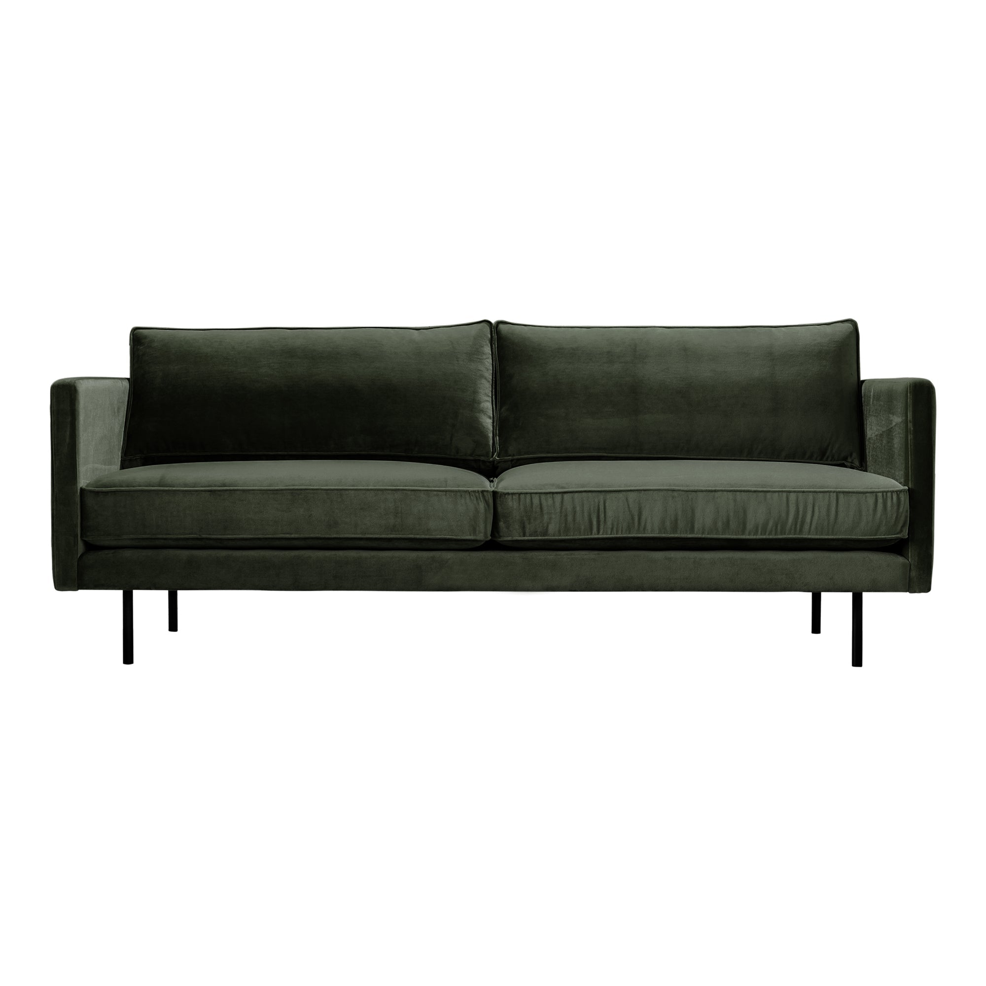 Moe's Home Collection Raphael Dark Green Sofa - Image 2