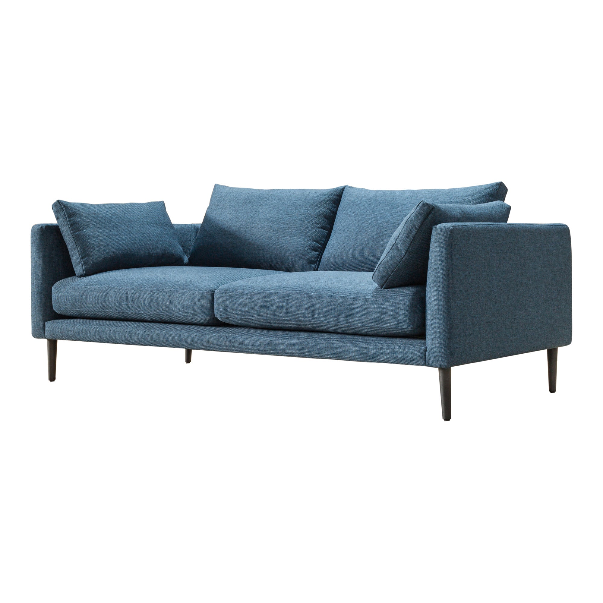 Moe's Home Collection Raval Dark Blue Sofa - Image 1