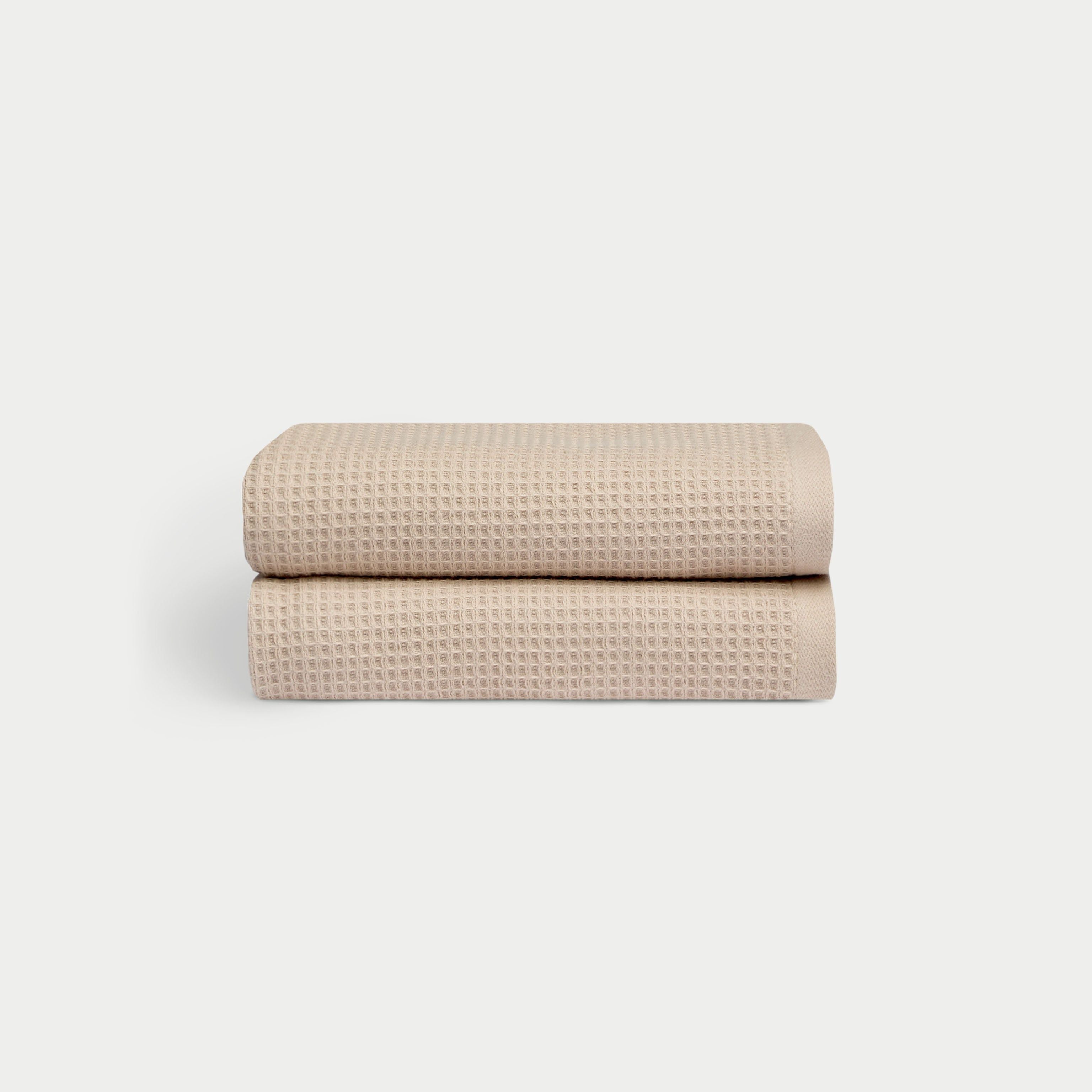 Cozy Earth Waffle Hand Towels ~ Set of 2 Towels - Image 2