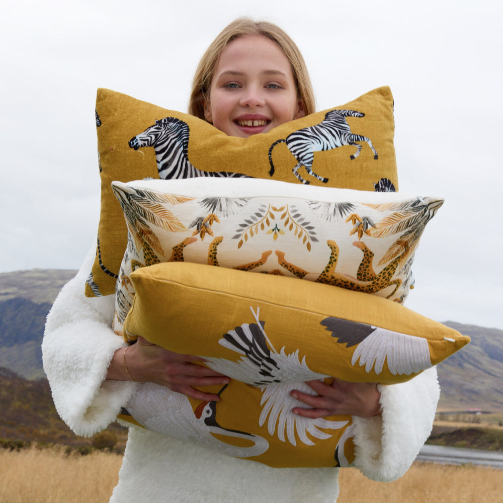 Sunday Citizen Graphic Leopard Throw Pillow ~ 20 x 20 - Image 3