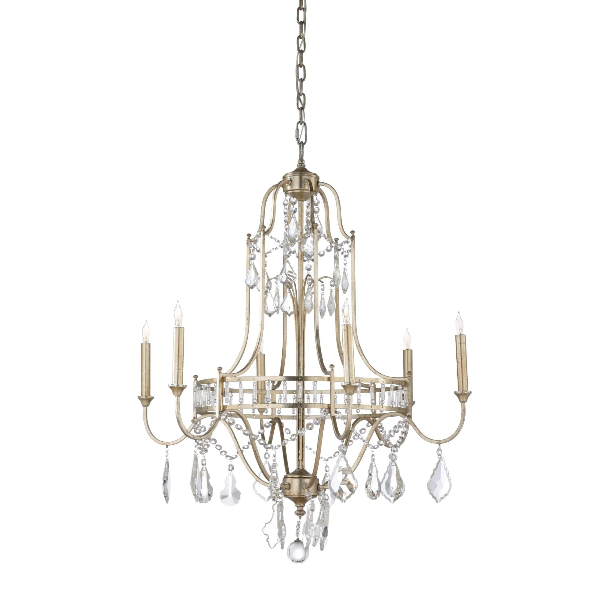 Wildwood Buckhead 29 Inch 6 Light Chandelier Cp92810 - Image 1