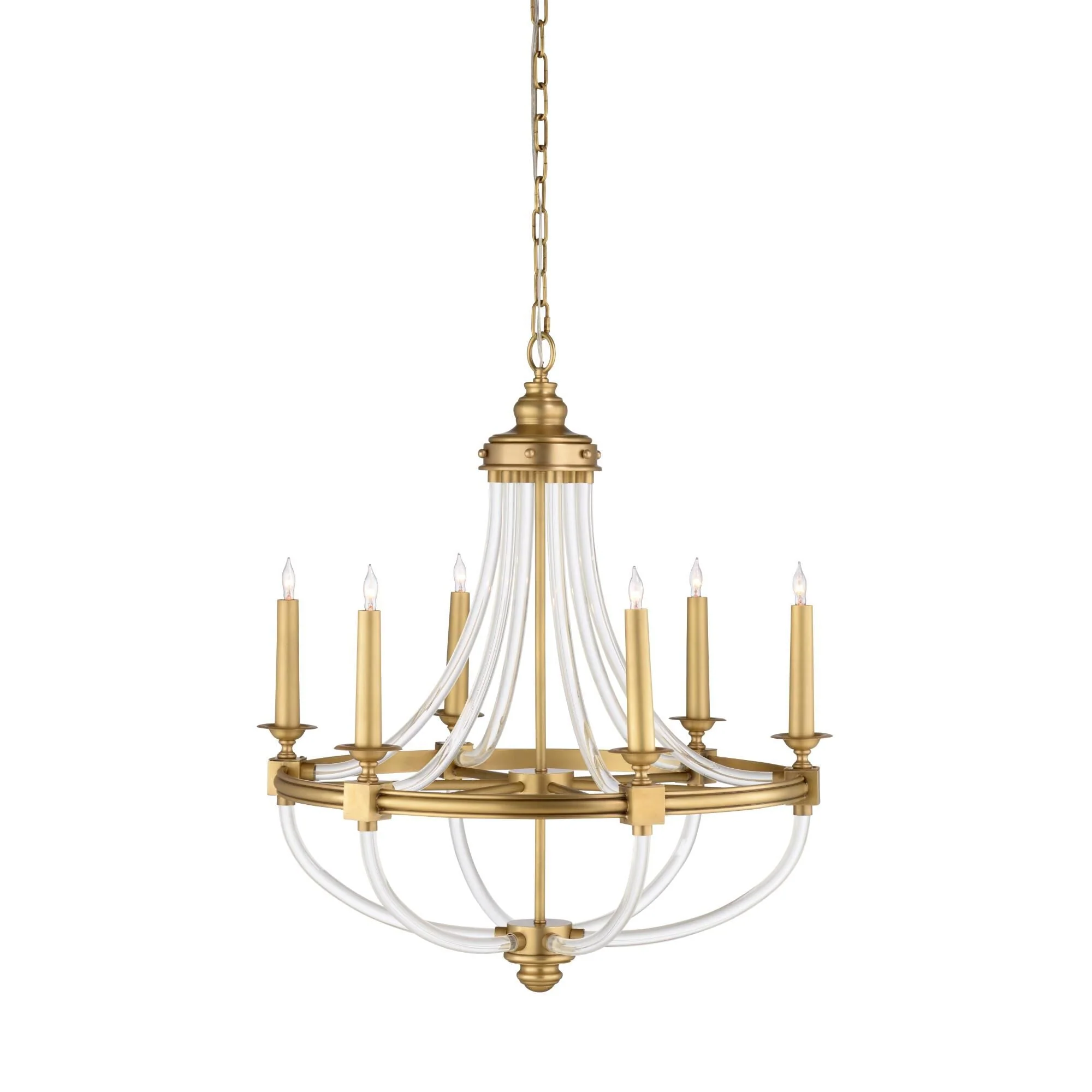 Wildwood Prospect 28 Inch 6 Light Chandelier Cp404912 - Image 1