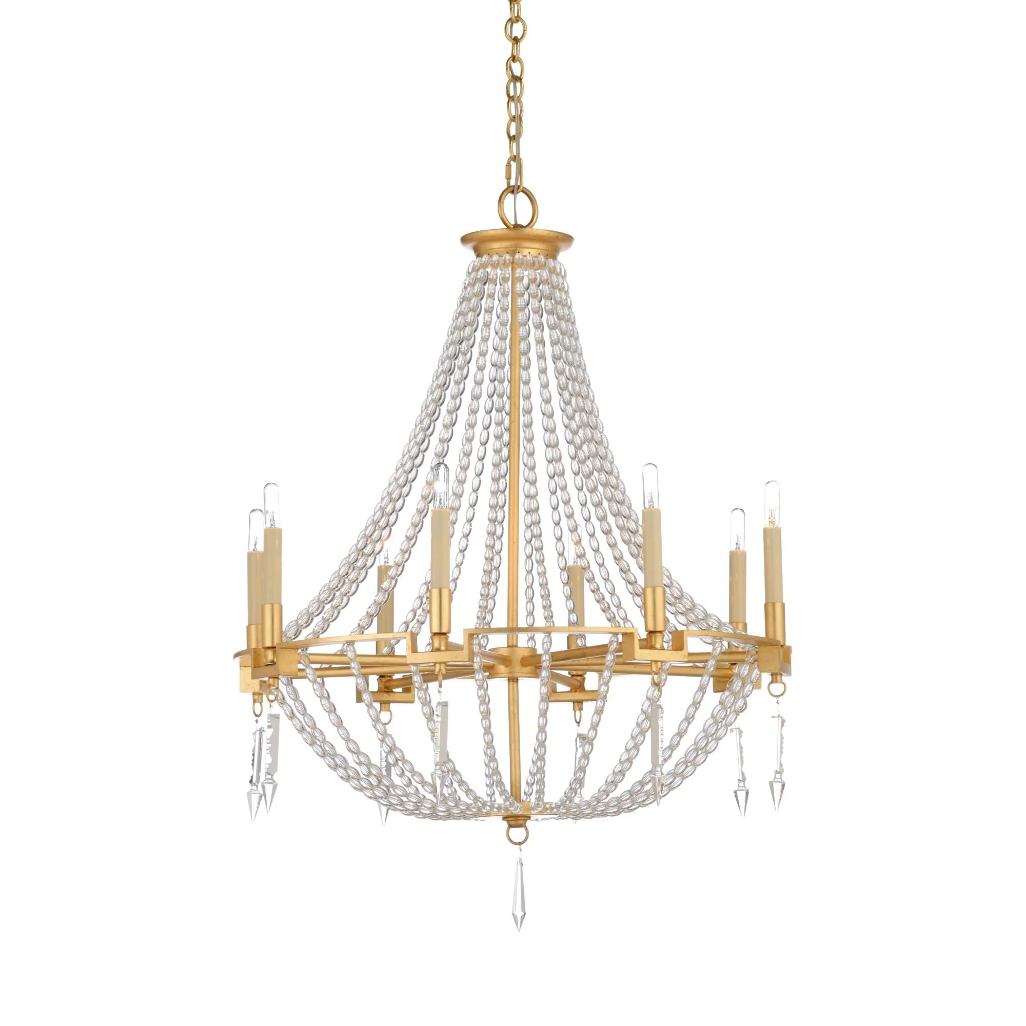 Wildwood 27 Inch 8 Light Chandelier Cp417352 - Image 1