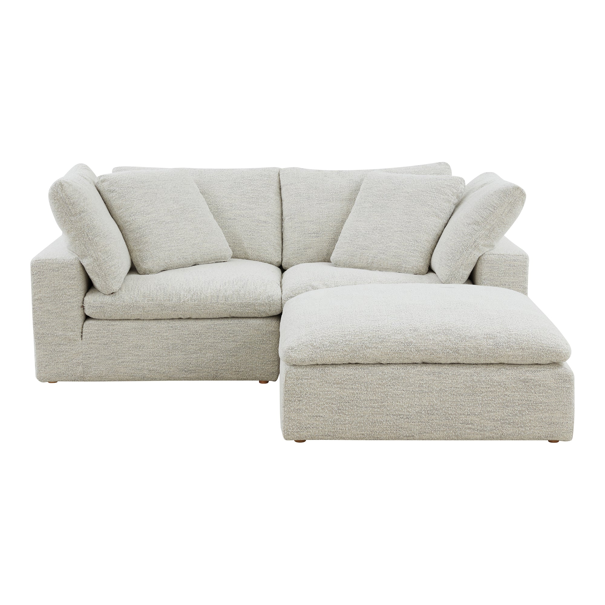 Moe’s Home Collection Clay Nook Modular Sectional ~ Coastside Sand Performance Fabric