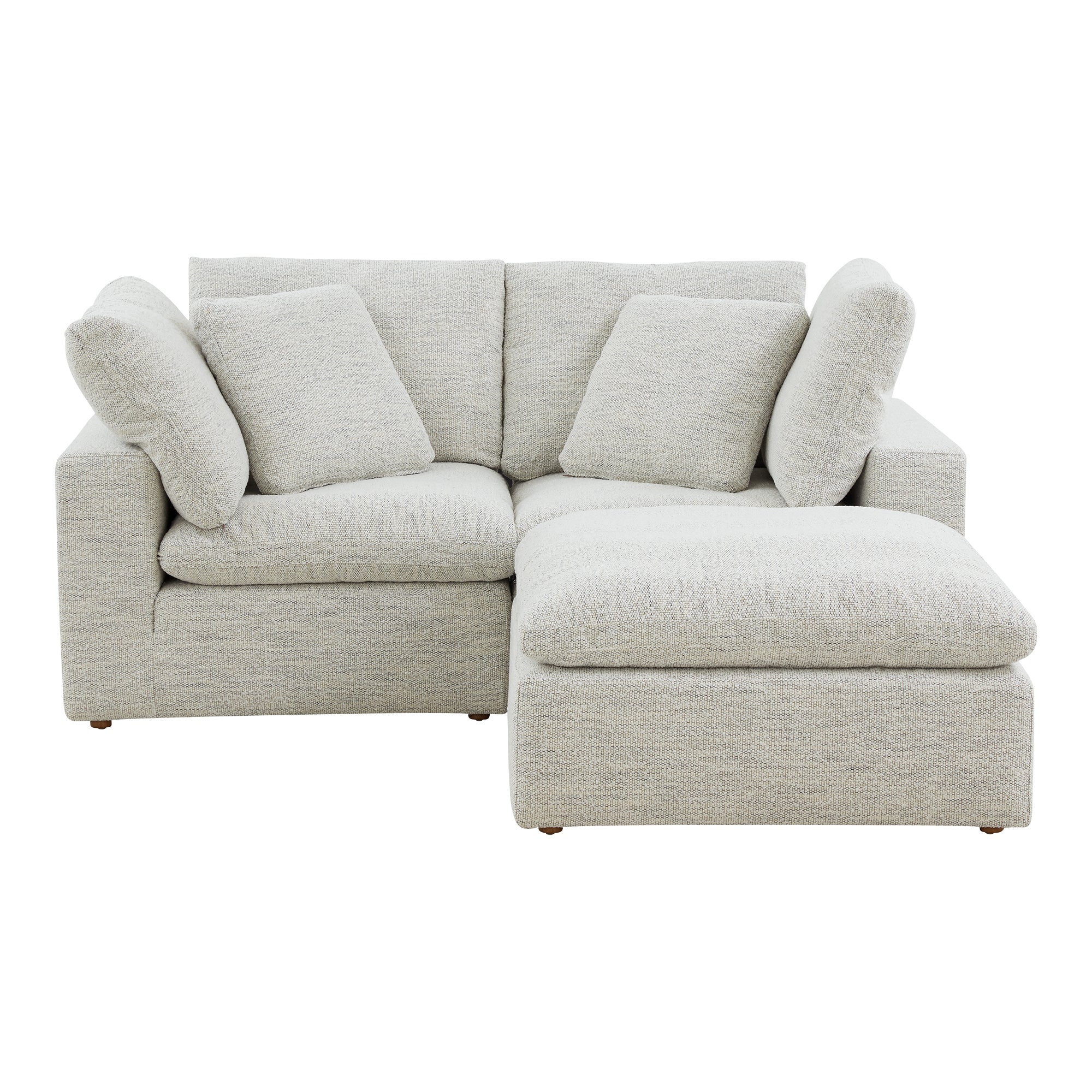 Moe's Home Collection Terra Condo Nook Coastside Sand Modular Sectional - Image 1