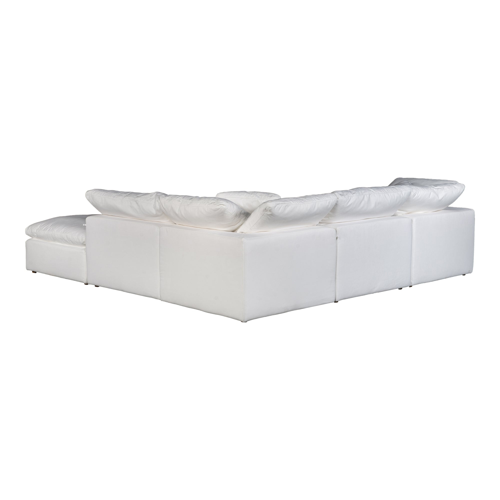 Moe's Home Collection Terra Condo Dream Cream White Modular Sectional - Image 3