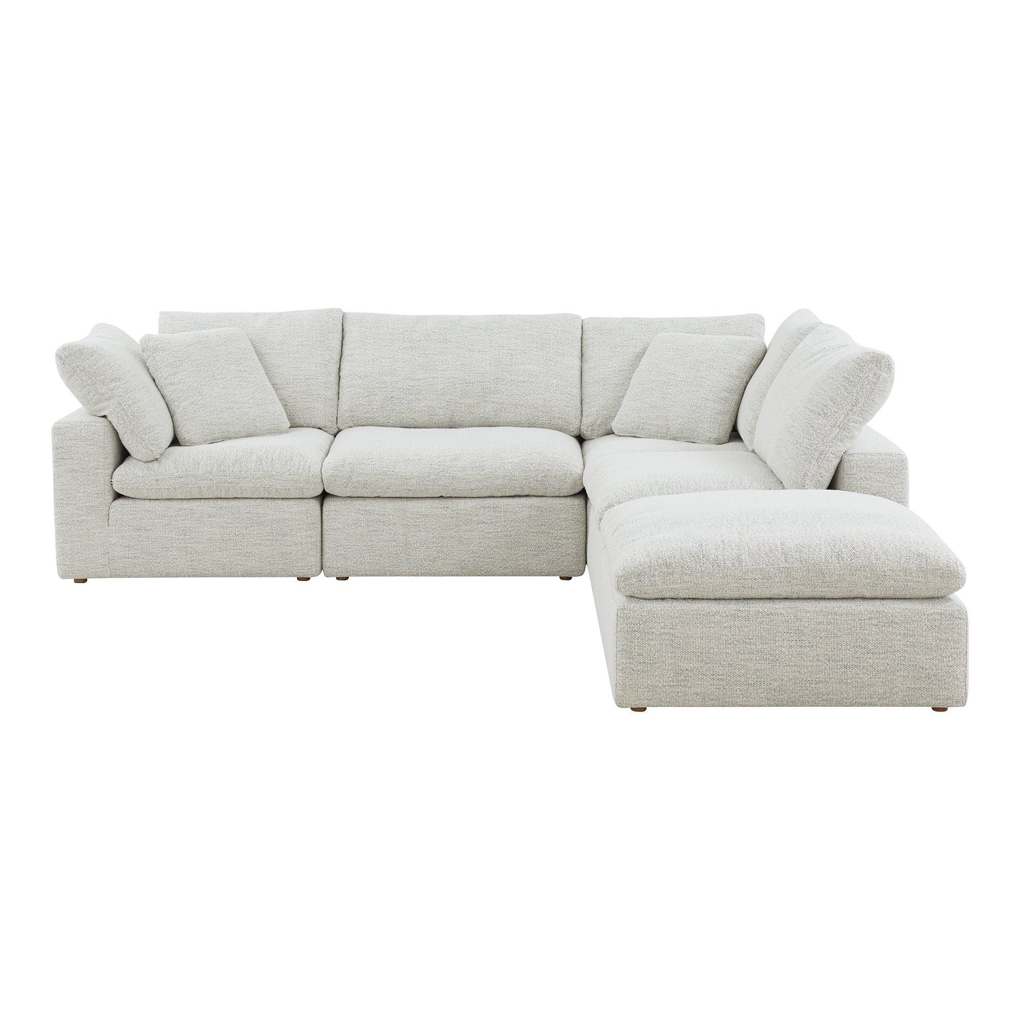 Moe's Home Collection Terra Condo Dream Coastside Sand Modular Sectional - Image 2