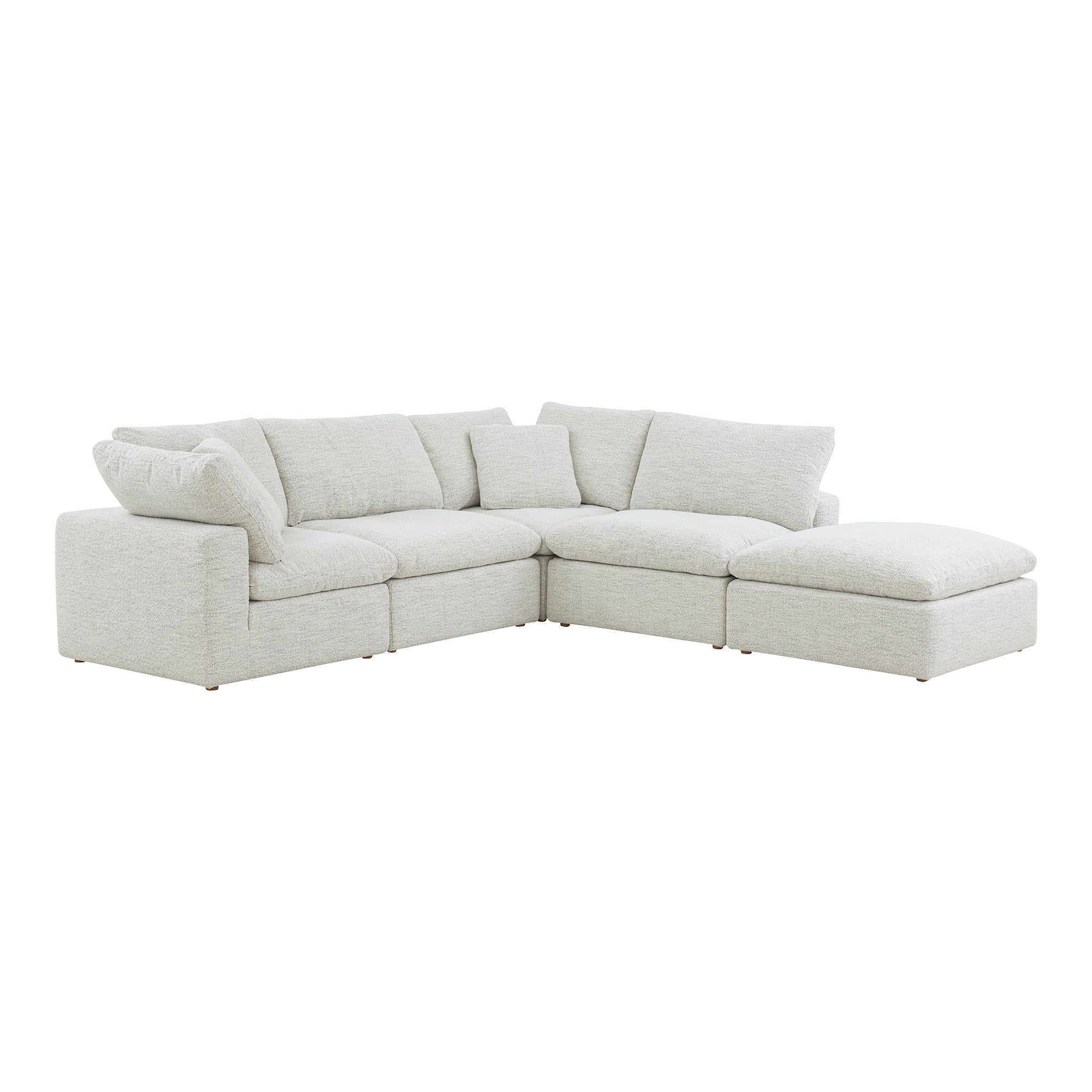 Moe's Home Collection Terra Condo Dream Coastside Sand Modular Sectional - Image 1