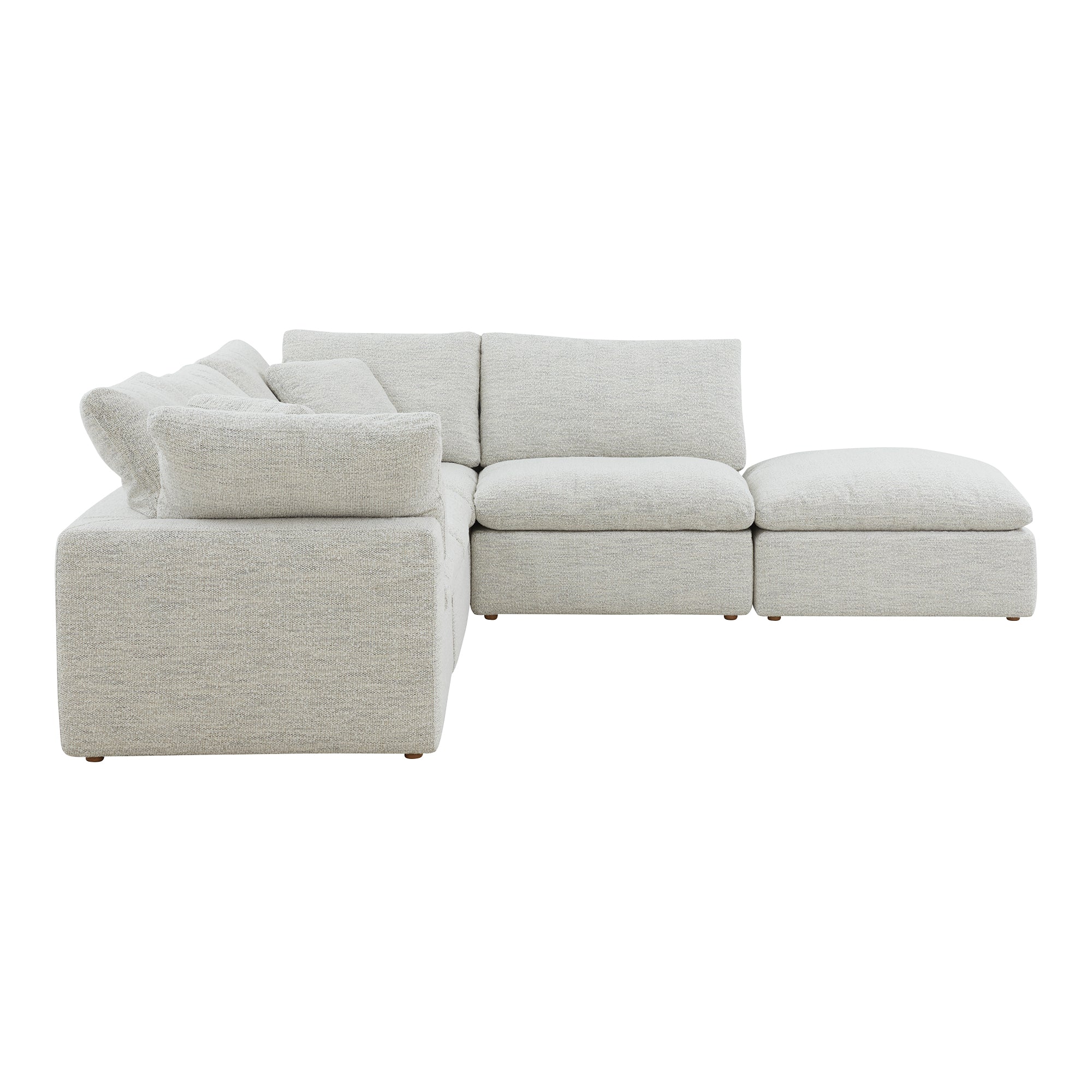 Moe's Home Collection Terra Condo Dream Coastside Sand Modular Sectional - Image 3