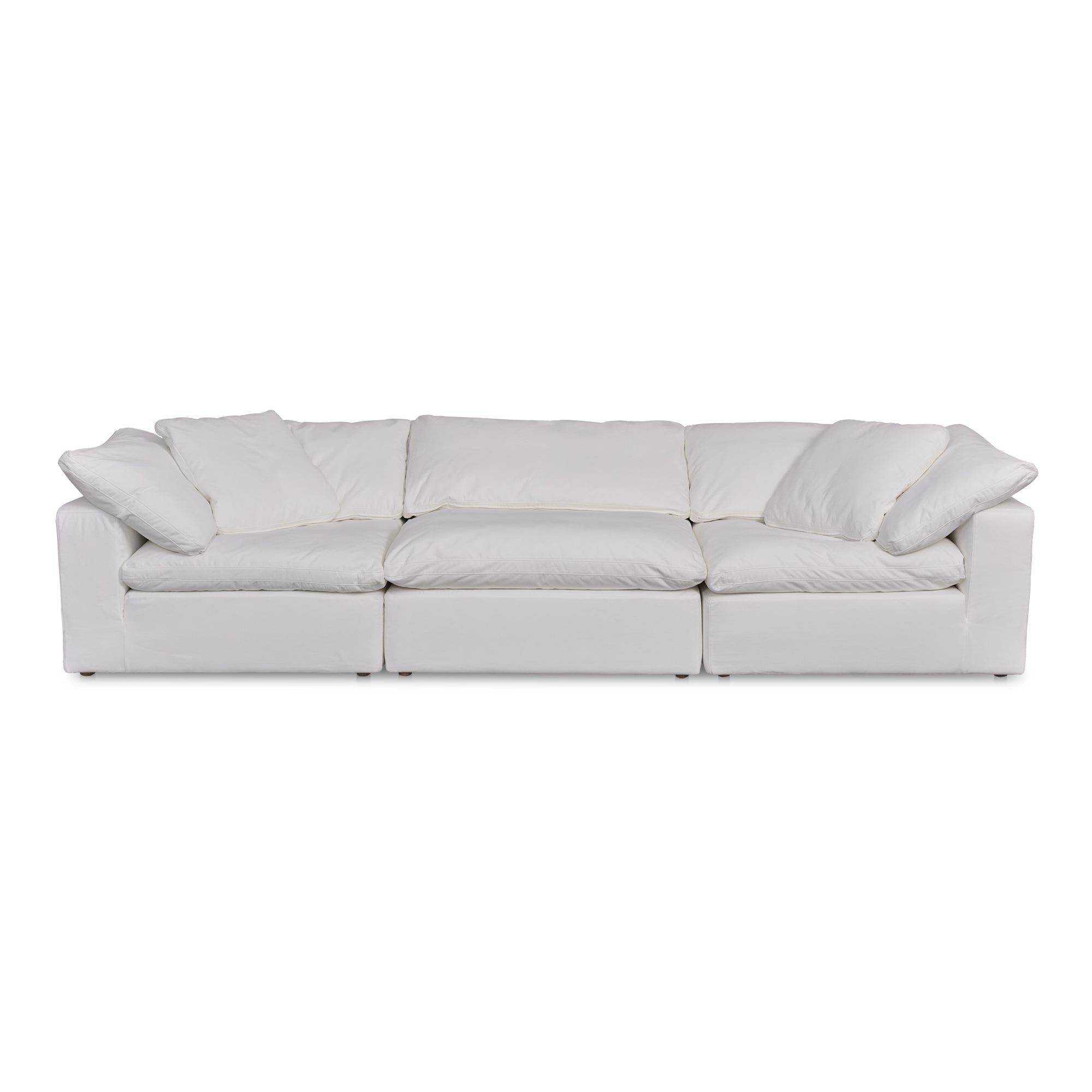 Moe’s Home Collection Terra  Cream White Modular Sofa