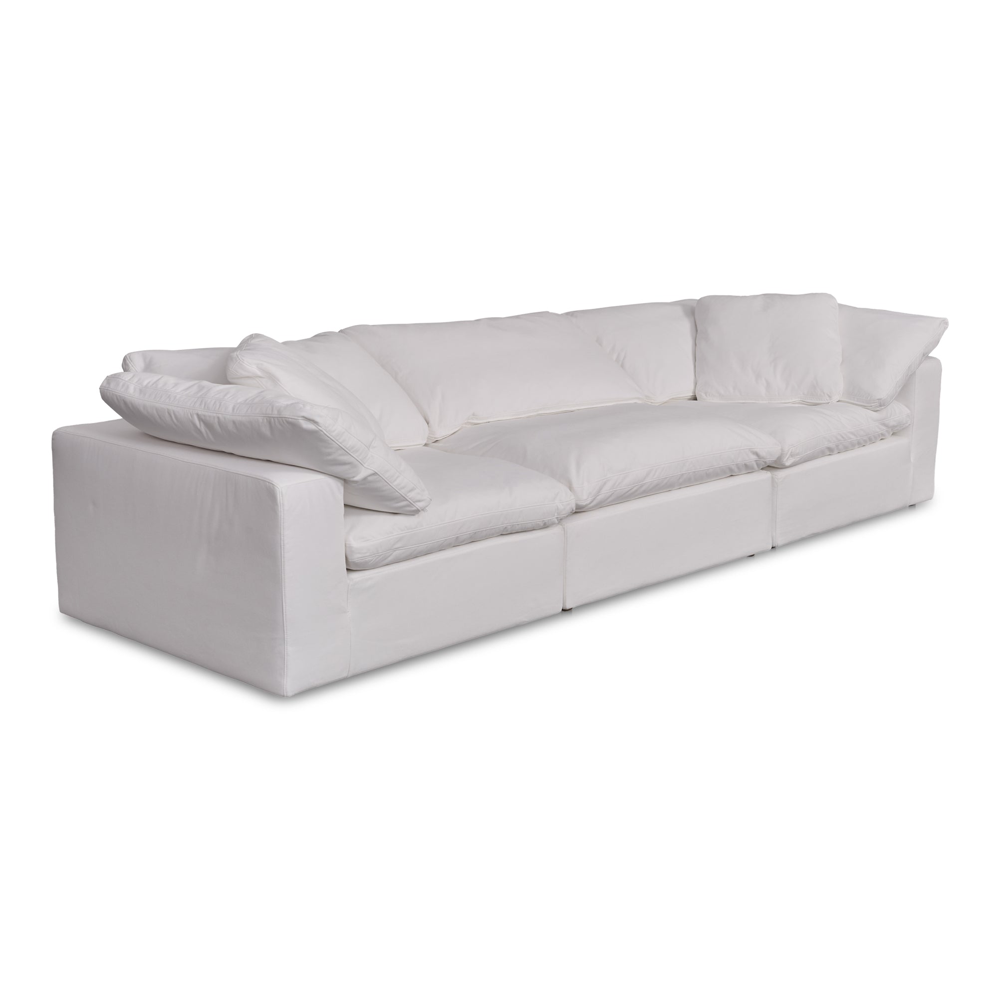 Moe's Home Collection Terra  Cream White Modular Sofa - Image 2