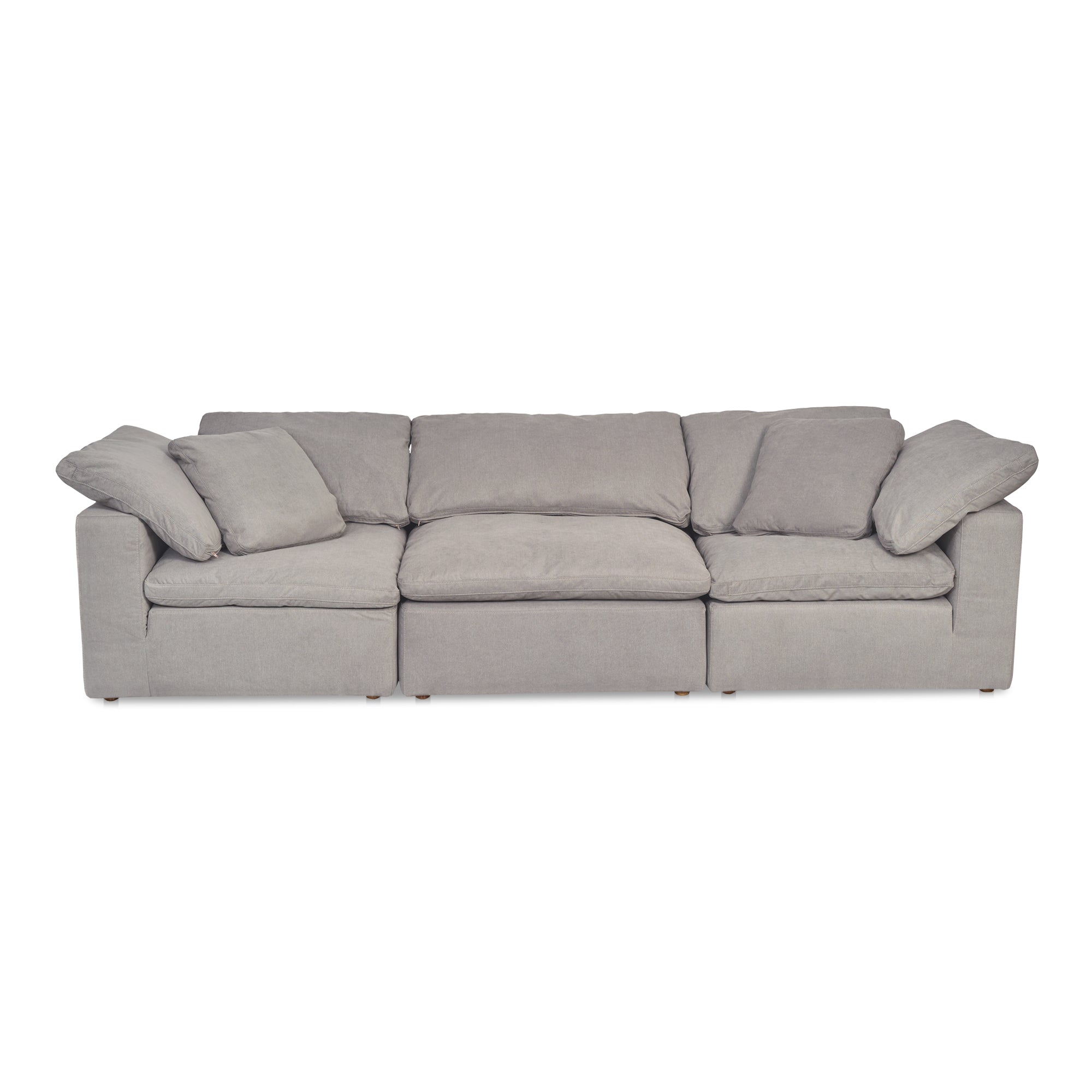 Moe's Home Collection Terra Light Grey Modular Sofa - Image 2