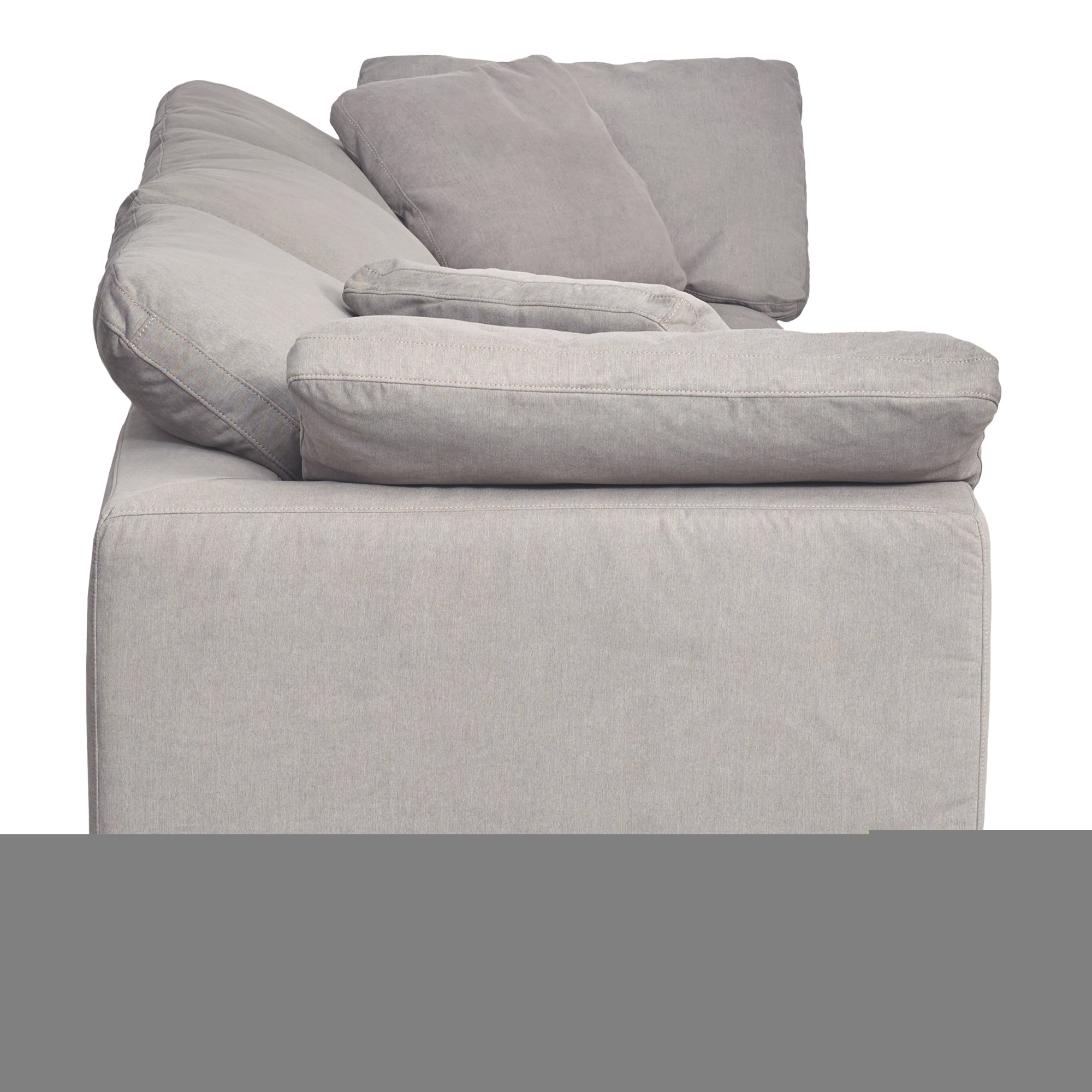 Moe's Home Collection Terra Light Grey Modular Sofa - Image 3