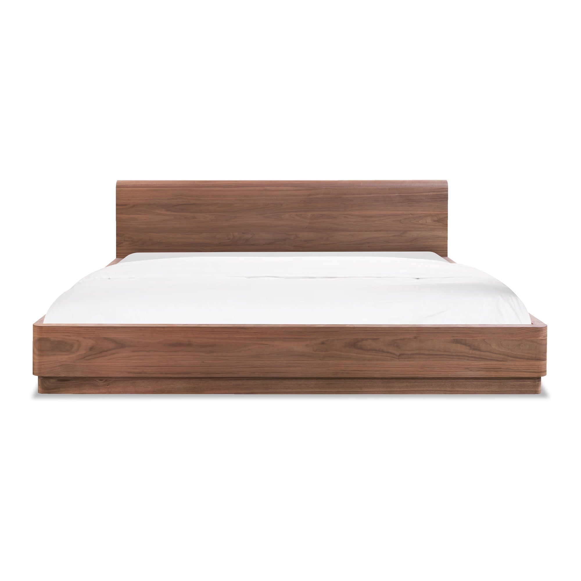 Moe's Home Collection Round Off Walnut Brown King Bed - Image 2