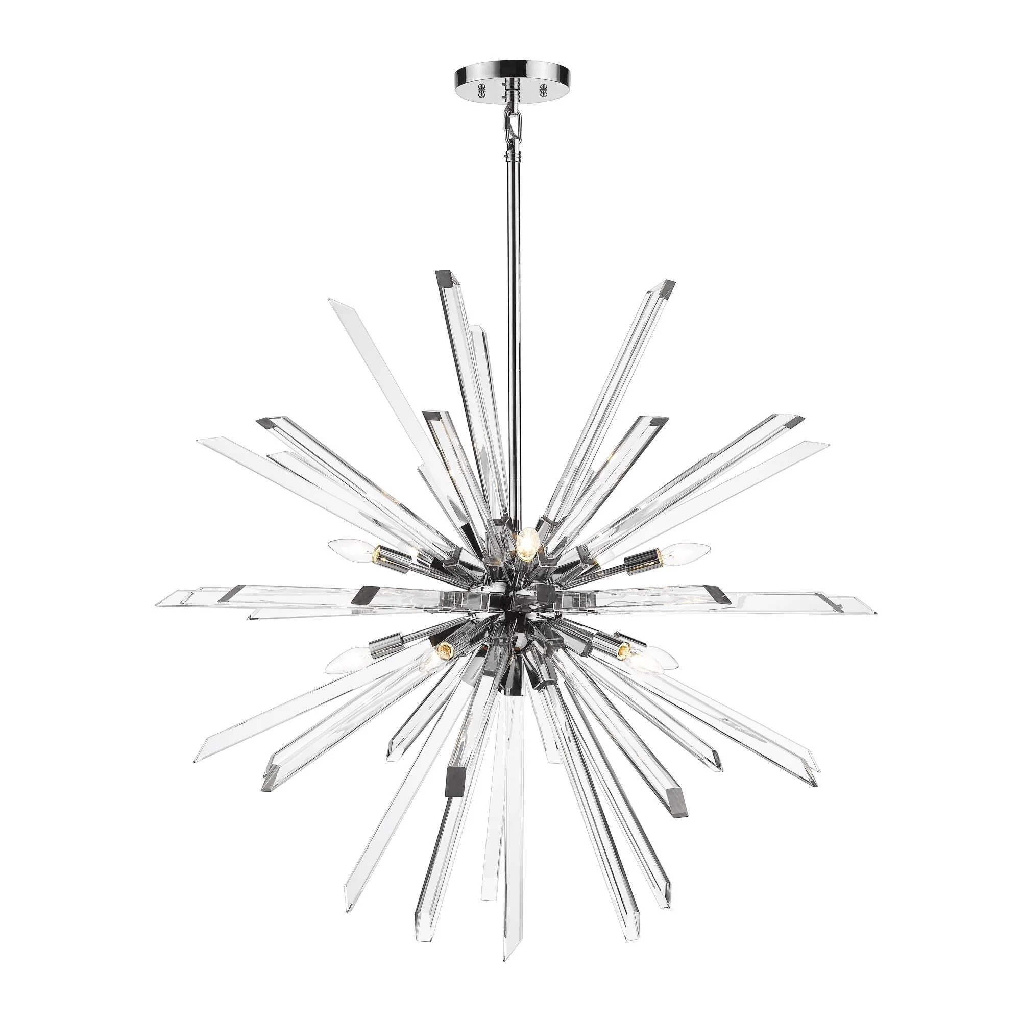 Z Lite Burst 41 Inch 10 Light Chandelier Cp478869
