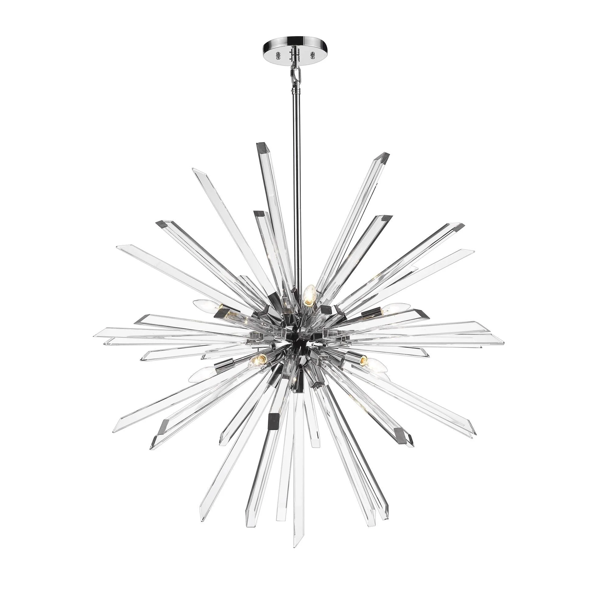 Z Lite Burst 41 Inch 10 Light Chandelier Cp478869 - Image 2