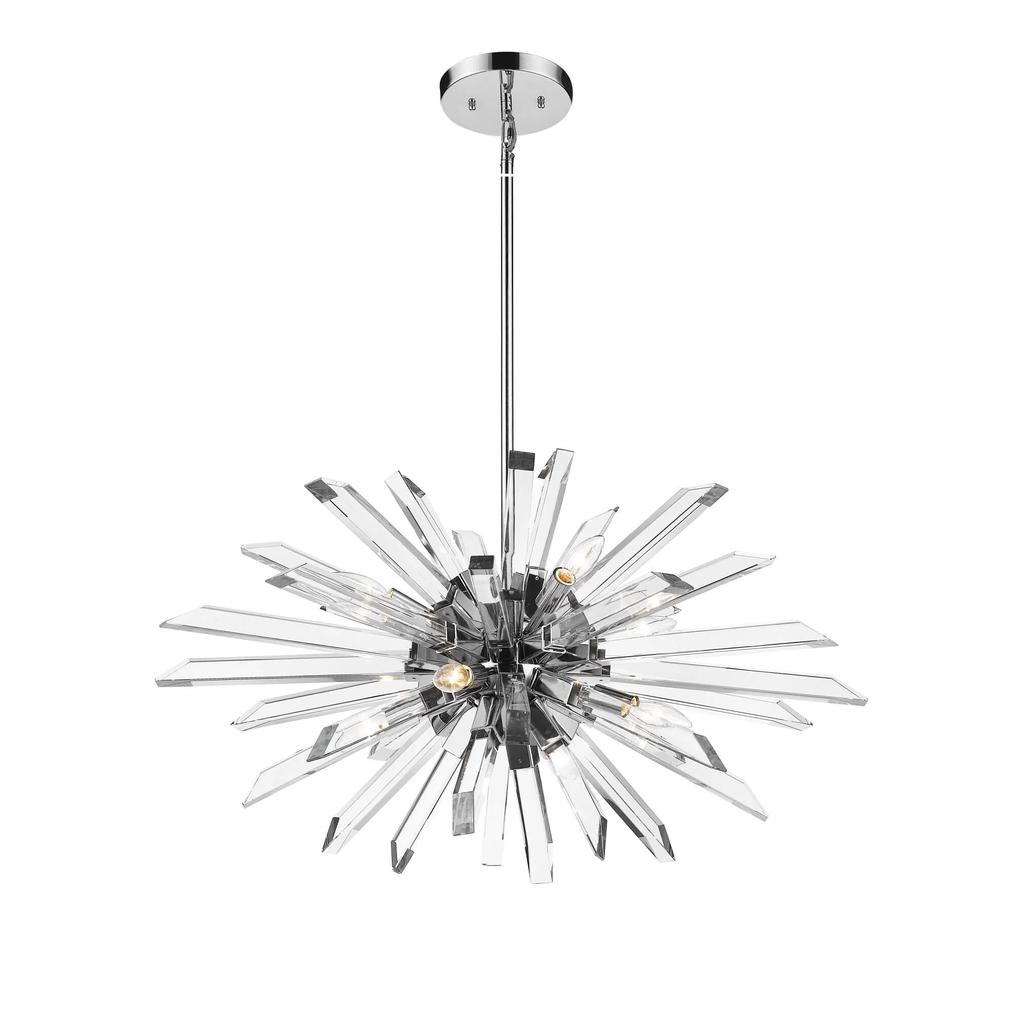 Z Lite Burst 33 Inch 8 Light Chandelier Cp478770 - Image 2