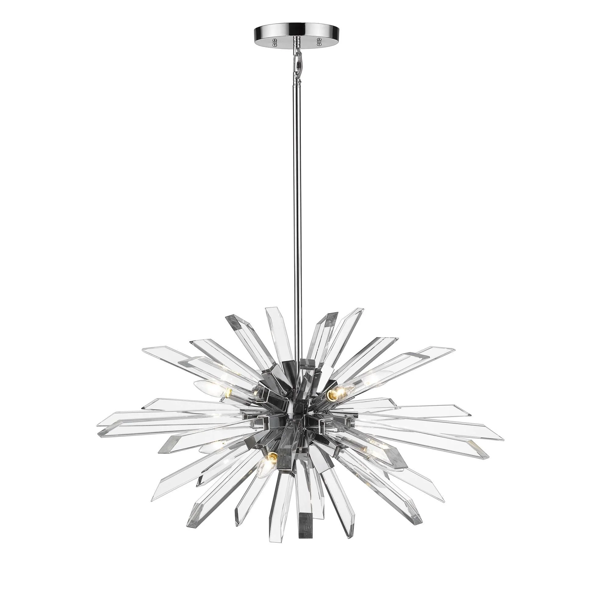 Z Lite Burst 33 Inch 8 Light Chandelier Cp478770 - Image 3