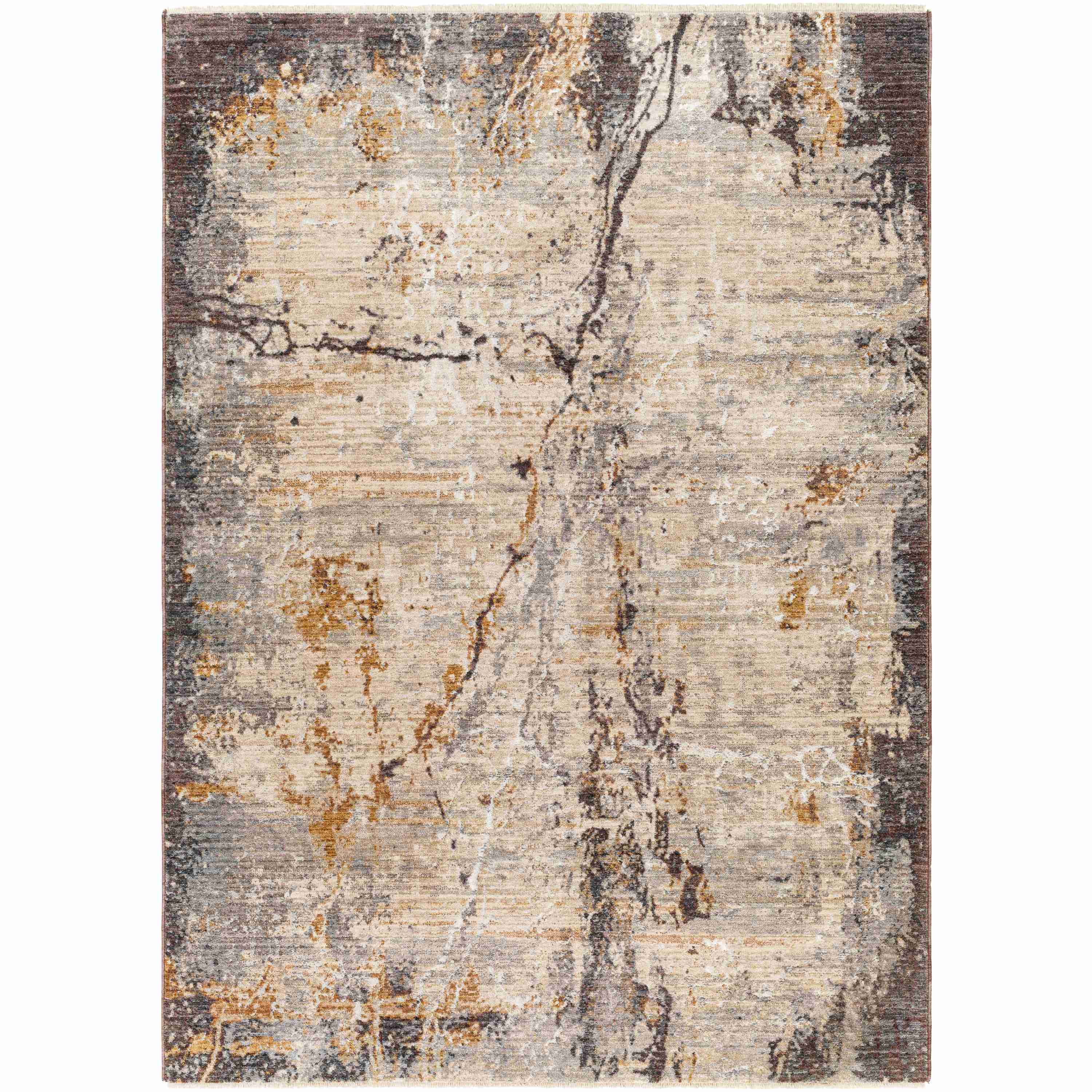 Surya Rugs Aida Collection Beige, Gray, Deep Teal & Tan Area Rug AAD-2302 - Image 1