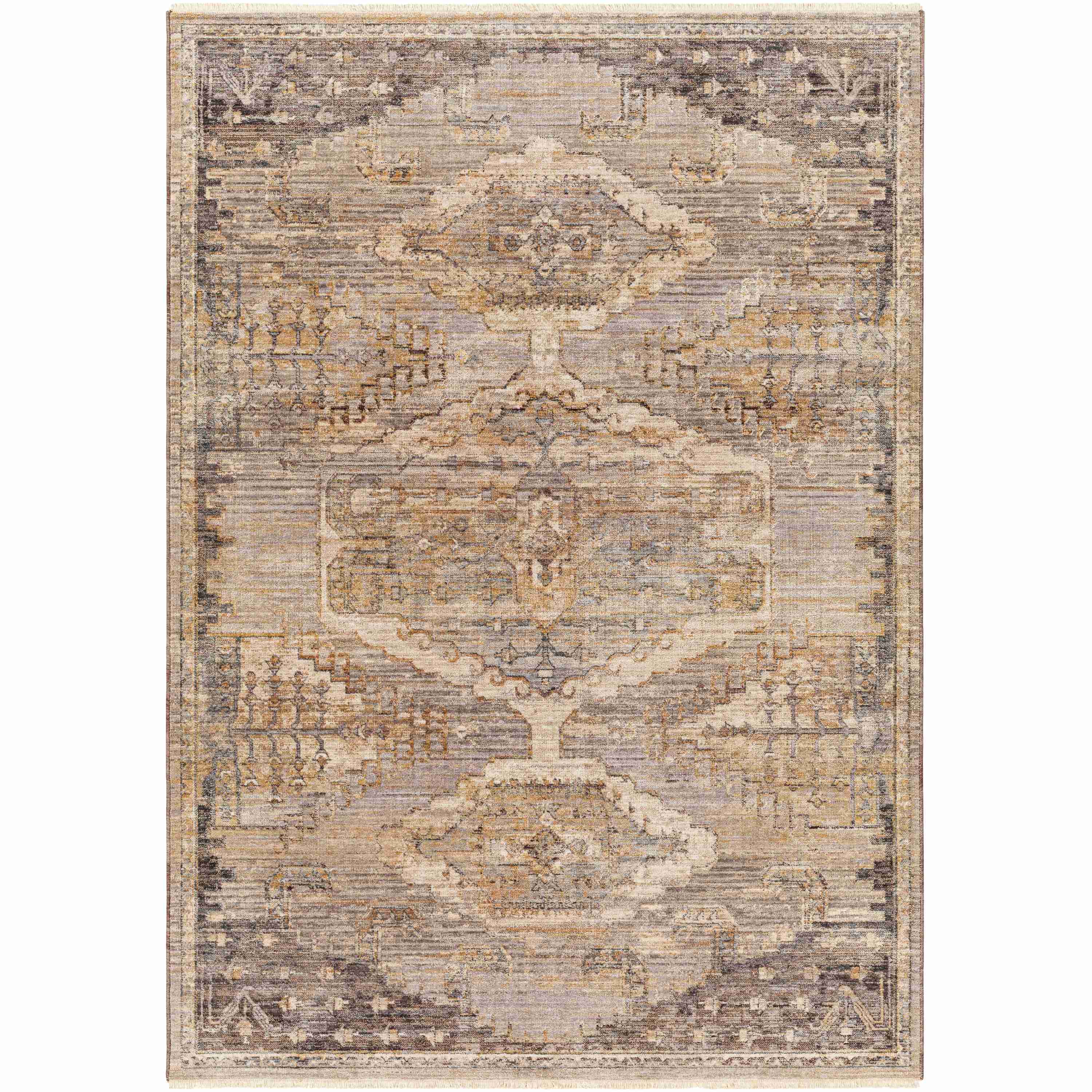 Surya Rugs Aida Collection Beige, Tan, Gray & Ivory Area Rug AAD-2303 - Image 1