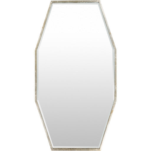 Surya Wall Decor & Mirrors Adams Modern Wall Mirror Gold Finish ADA-3001 - Image 1