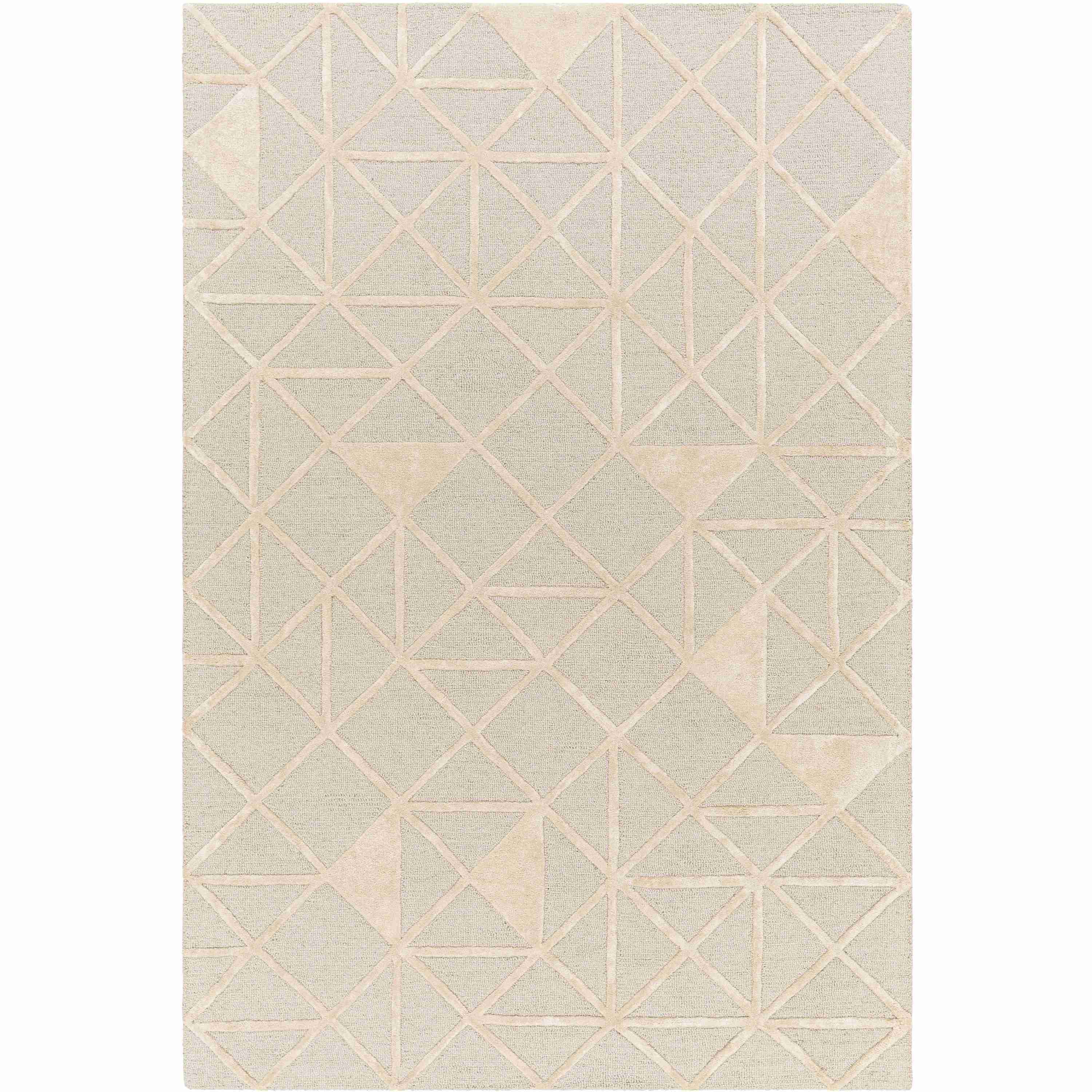 Surya Rugs Addison Collection Beige & Cream Pattern Area Rug  ADD-2302 - Image 2