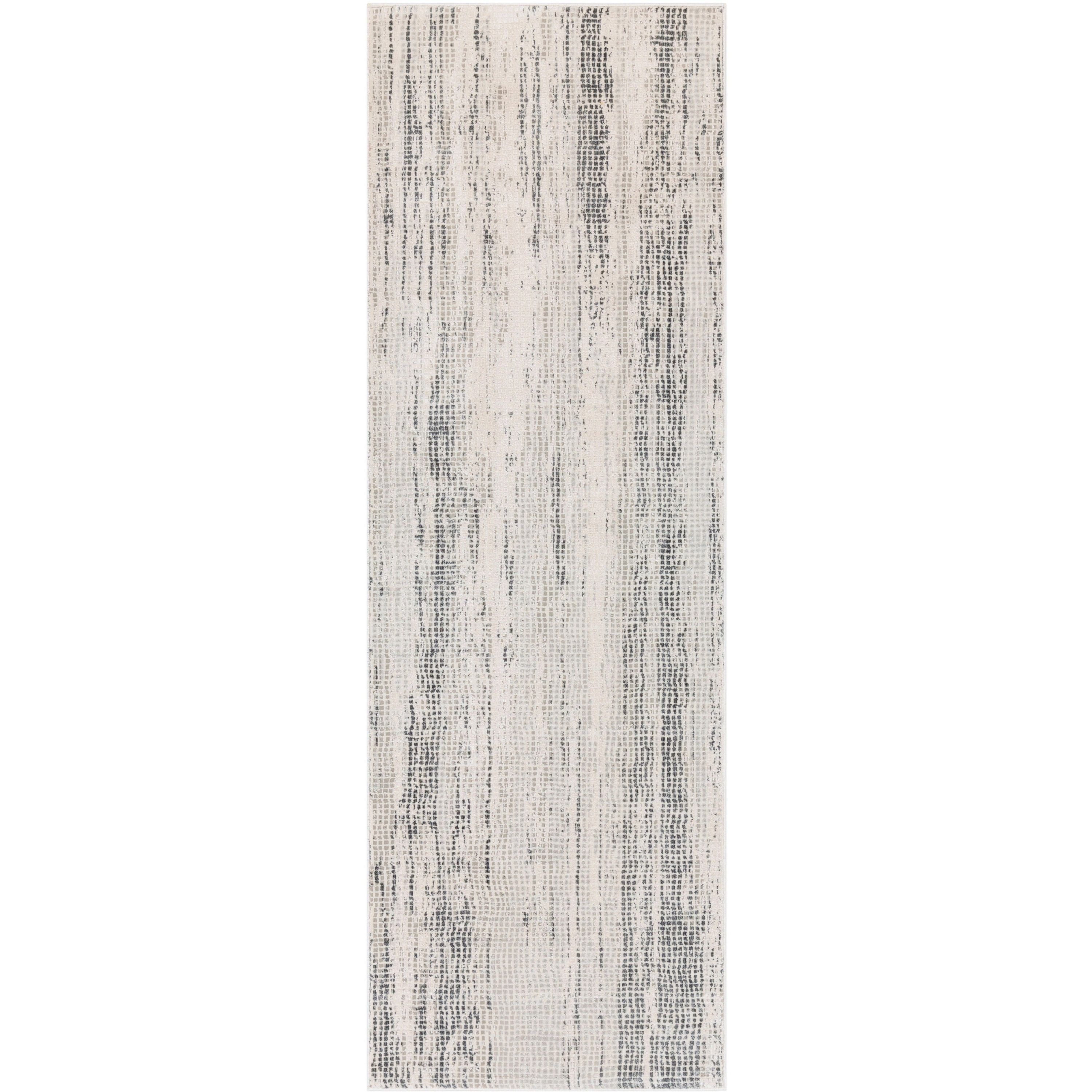 Surya Rugs Aisha Collection Gray, Charcoal, Light Gray & Off White Area Rug AIS-2304 - Image 2