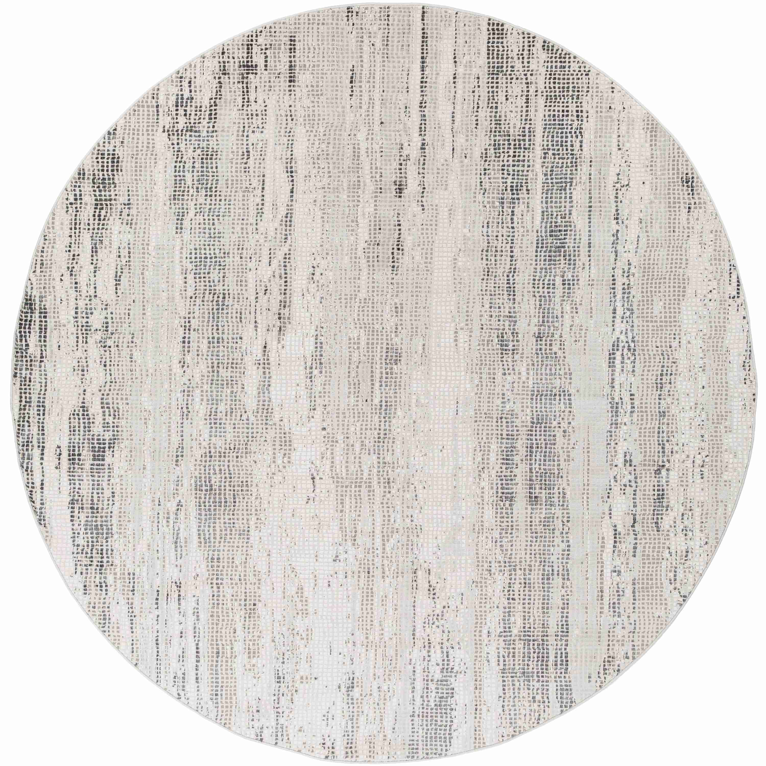 Surya Rugs Aisha Collection Gray, Charcoal, Light Gray & Off White Area Rug AIS-2304 - Image 3