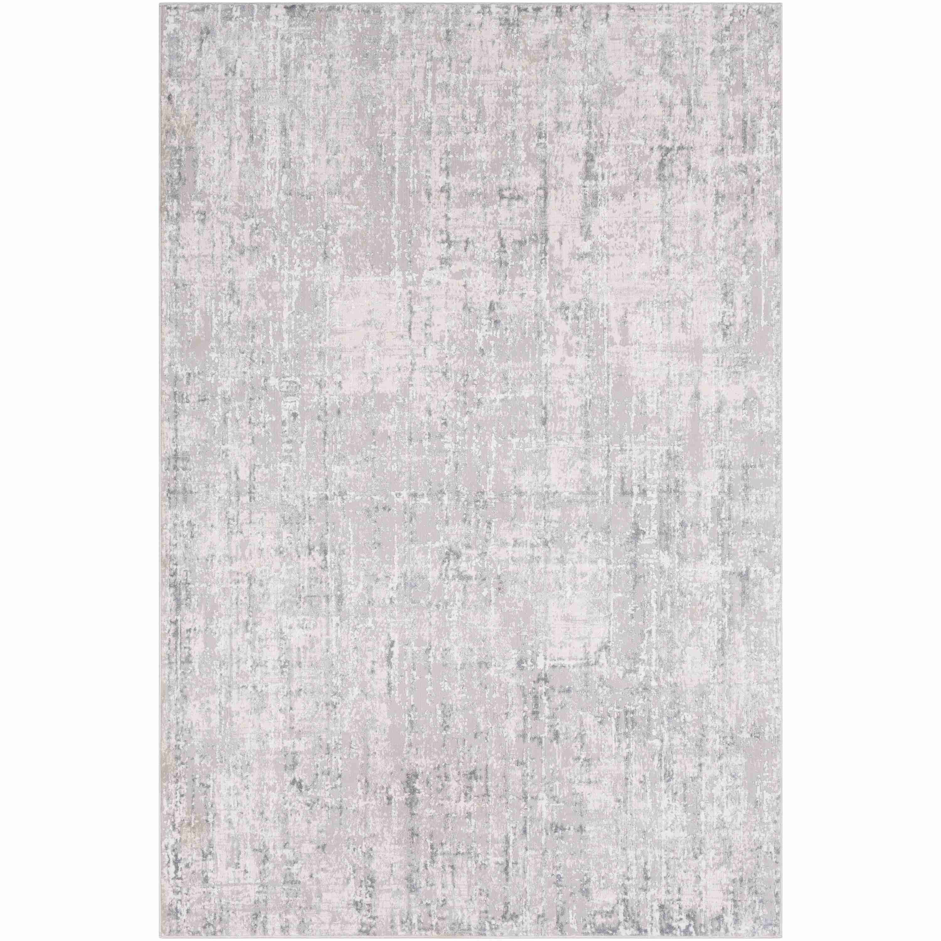 Surya Rugs Aisha Collection Gray, Light Gray & Off White Area Rug AIS-2305 - Image 1