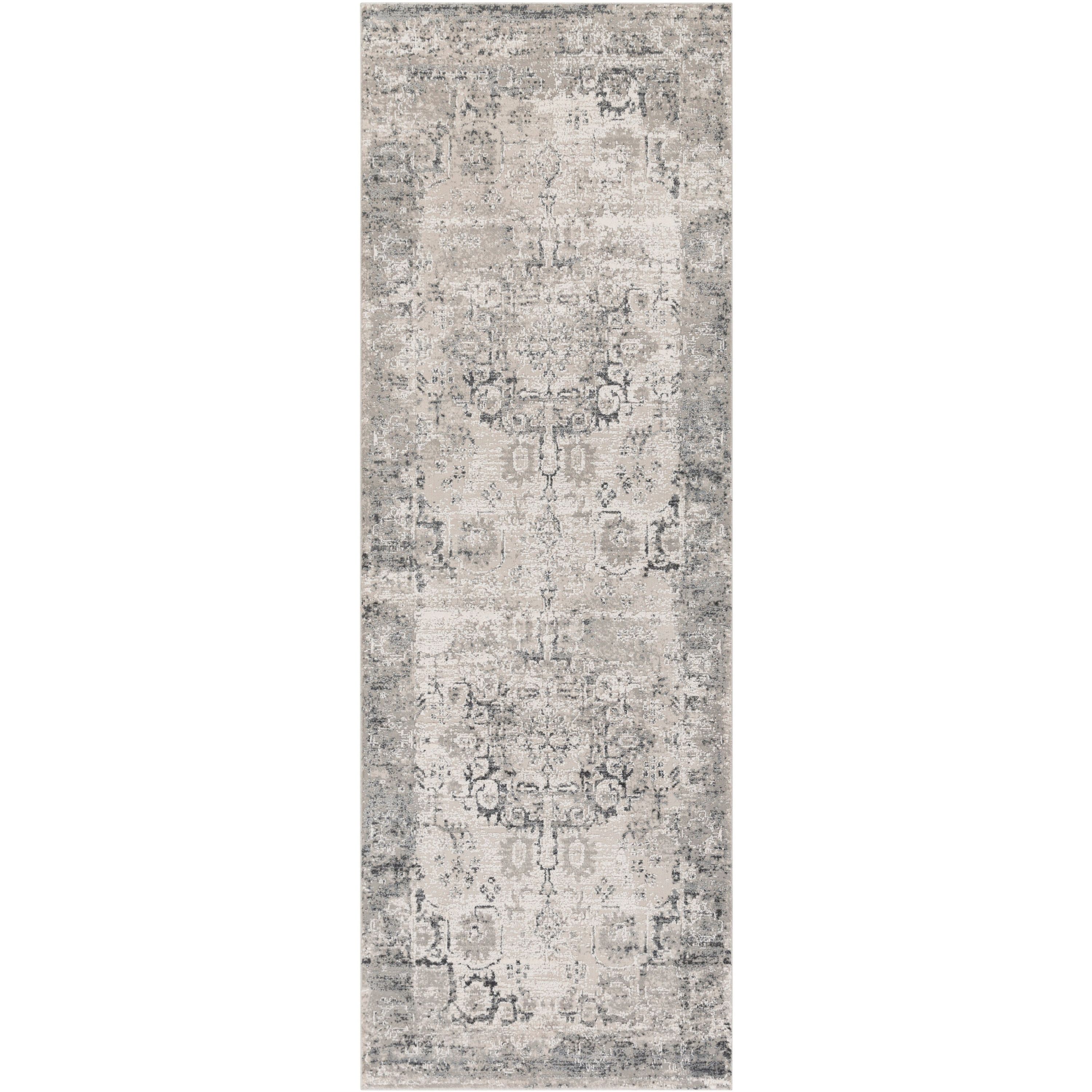 Surya Rugs Aisha Collection Gray, Light Gray, Black & Slate Area Rug AIS-2316 - Image 3