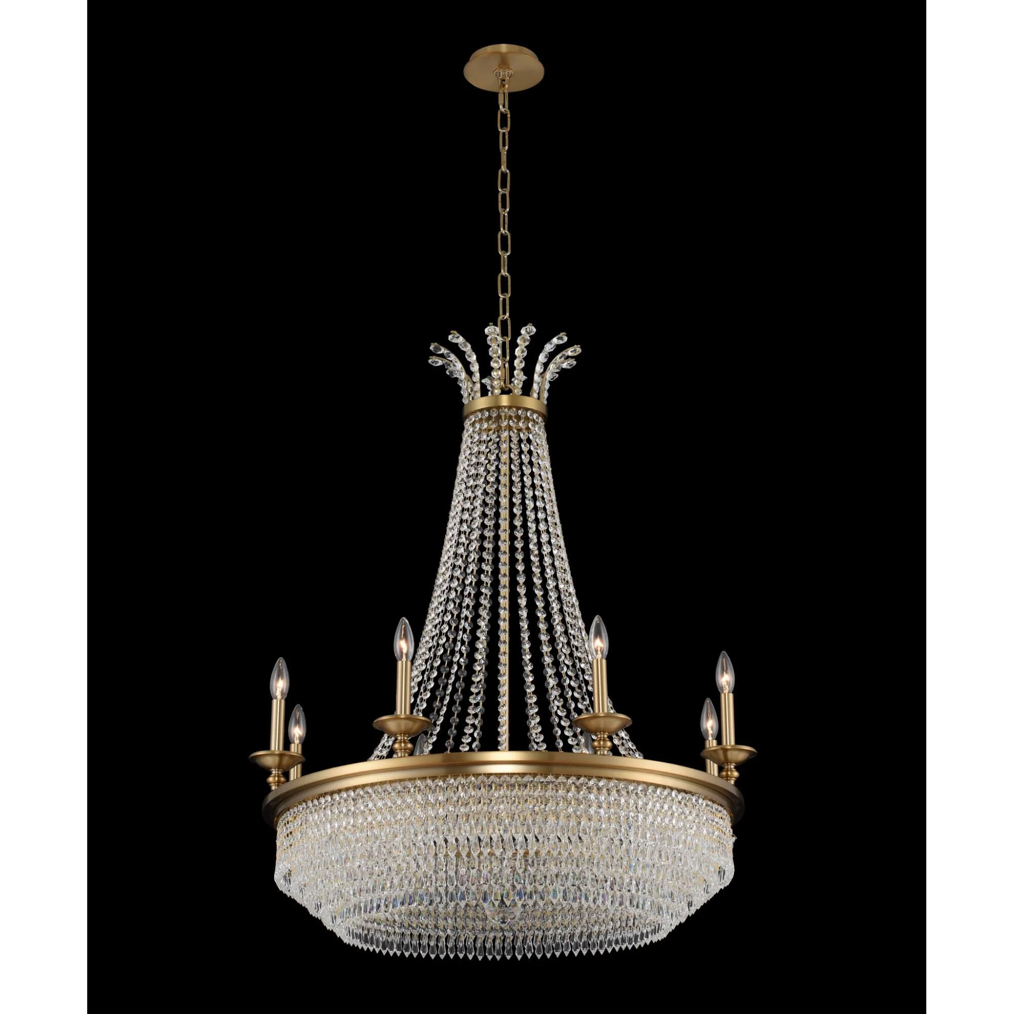 Allegri Tavo 34 Inch 12 Light Chandelier Cp198014 - Image 1