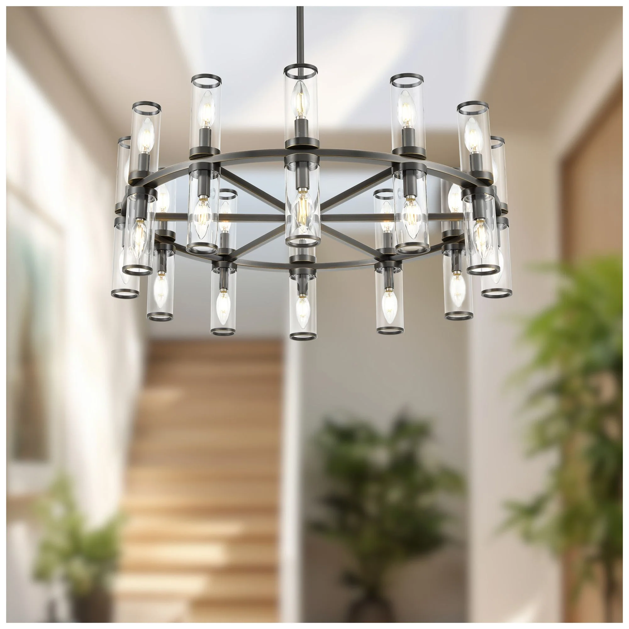 Alora Revolve E12 24 Lights Chandeliers - Image 1