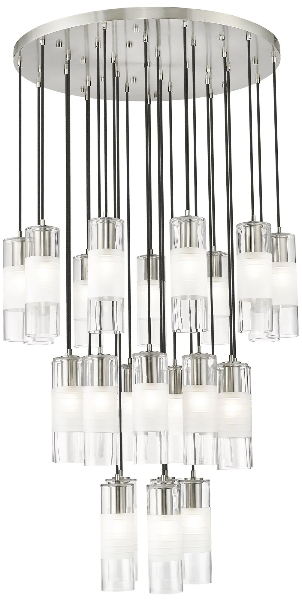 Alton by Z-Lite Brushed Nickel 27 Light Chandelier - Image 1