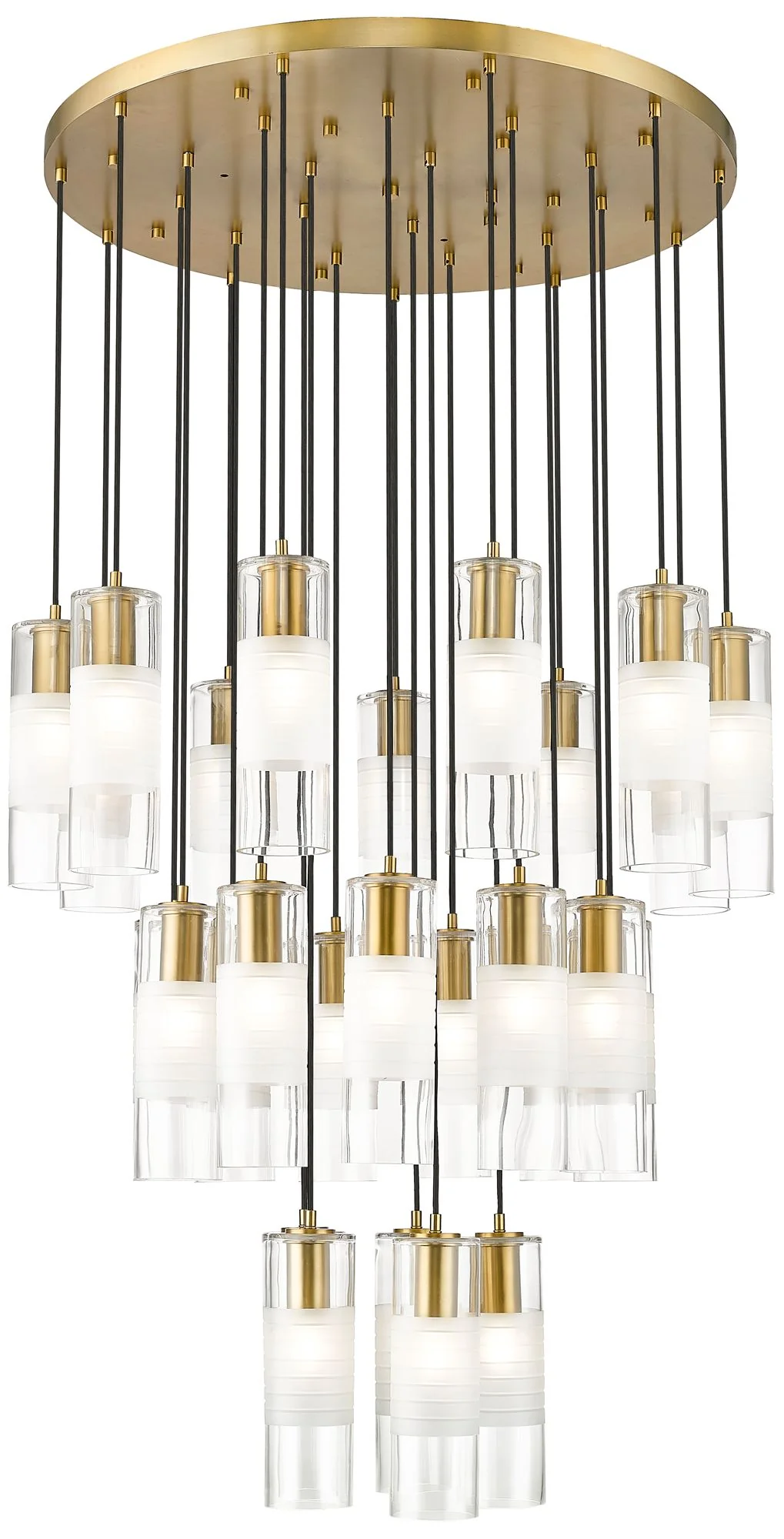 Alton by Z-Lite Modern Gold 27 Light Chandelier - Image 1