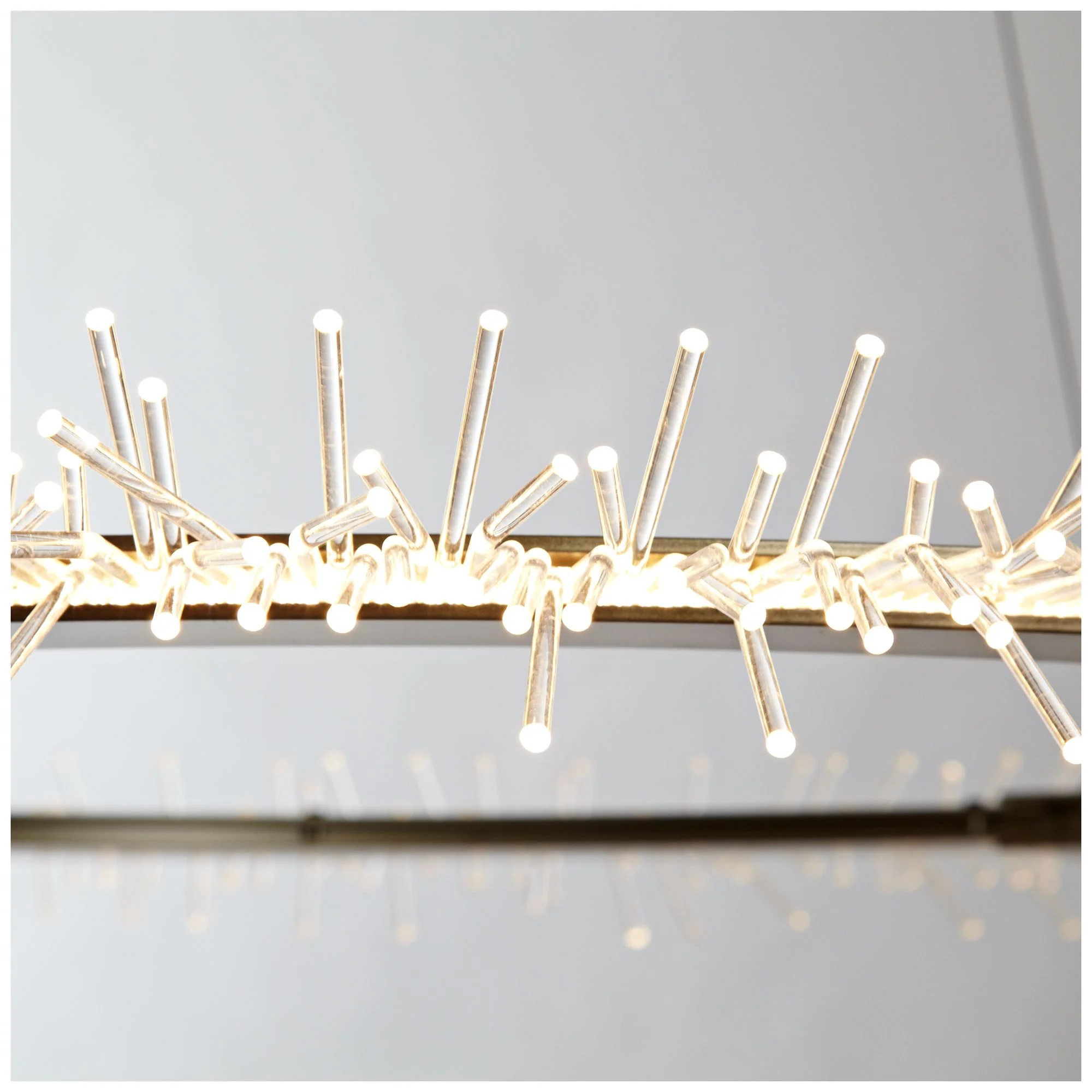 Anemone Circular 37" Wide Gold LED Pendant Light - Image 3