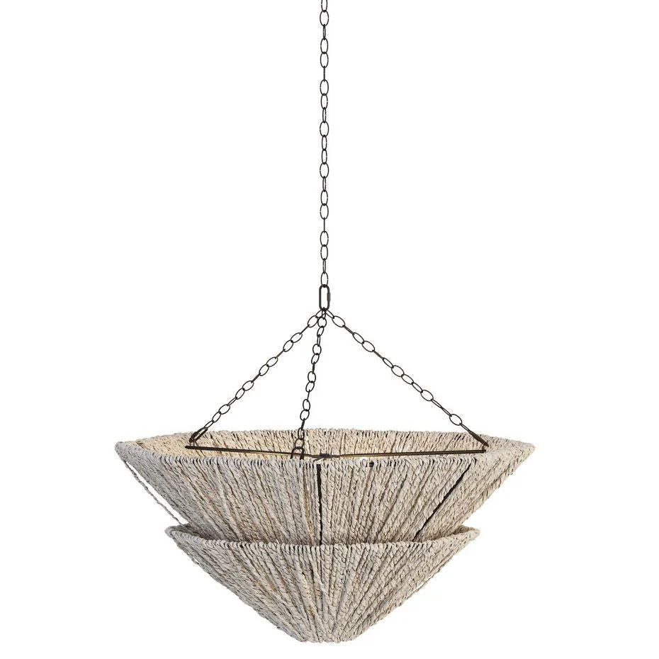 Arteriors Anya Chandelier Light Gray Stained - Image 1