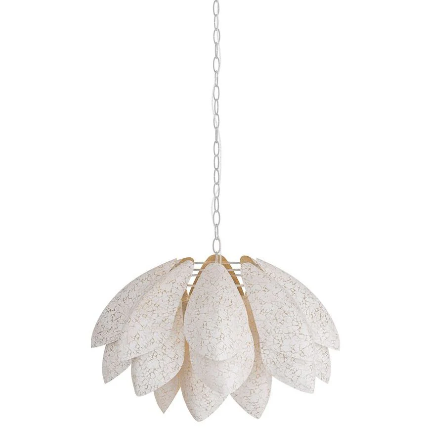 Arteriors Ayana Chandelier Ivory White - Image 1