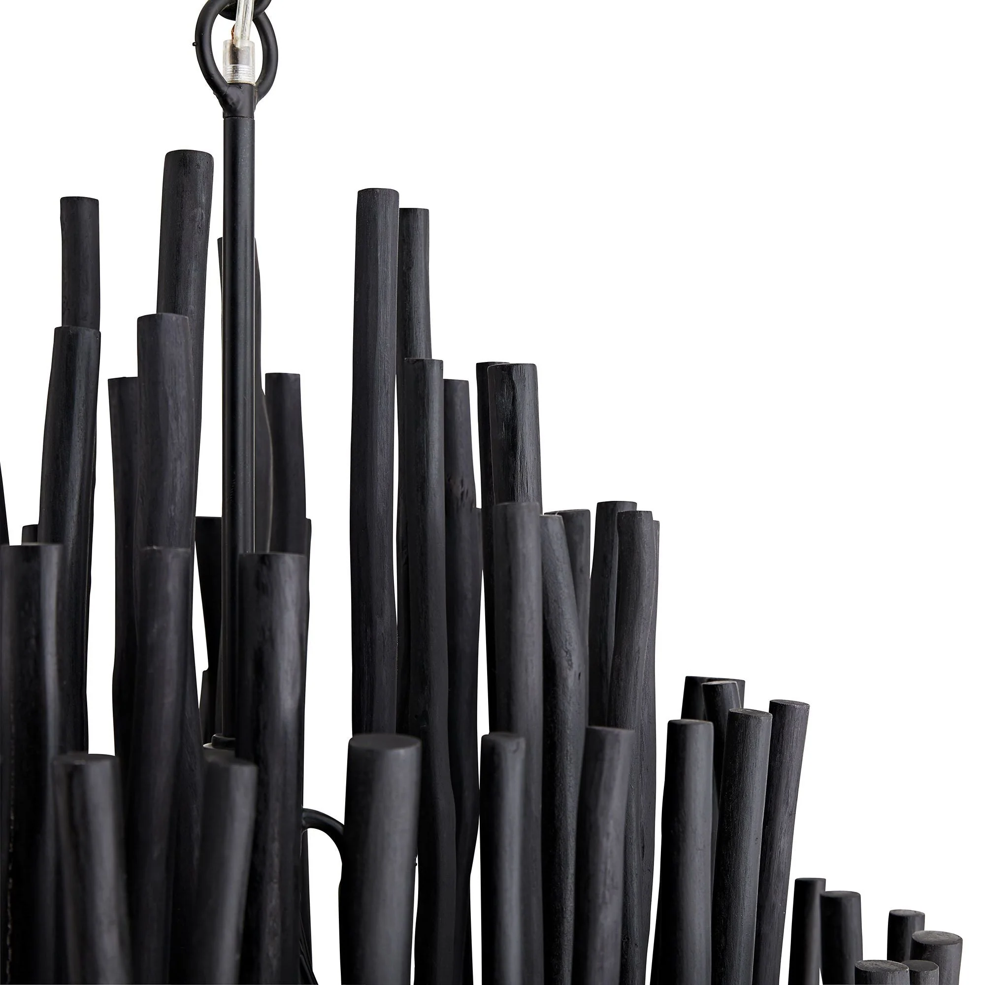 Arteriors Home Tilda 21" Wide Black Chandelier - Image 3