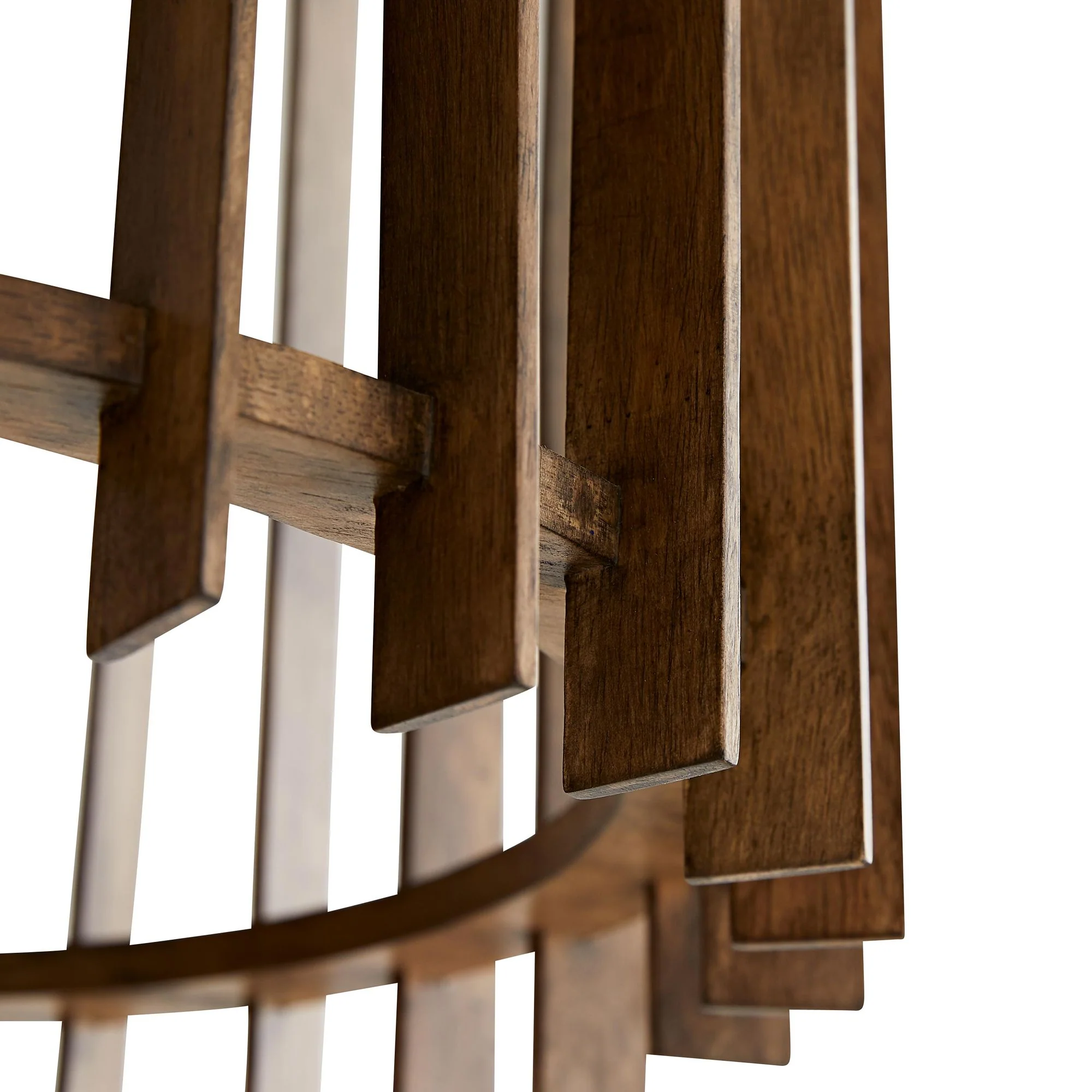 Arteriors Home Valencia 49" Wide Dark Walnut Chandelier - Image 3