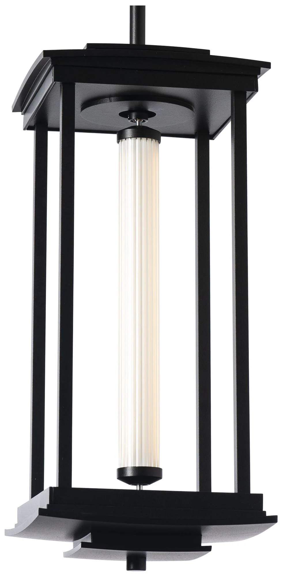 Athena 20.1" High Black Lantern - Image 1