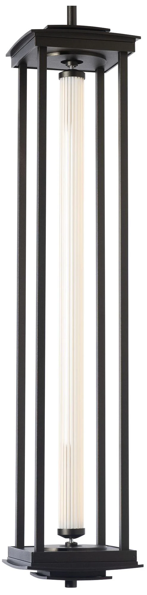 Athena 35.6" High Oil Rubbed Bronze Lantern - Image 1