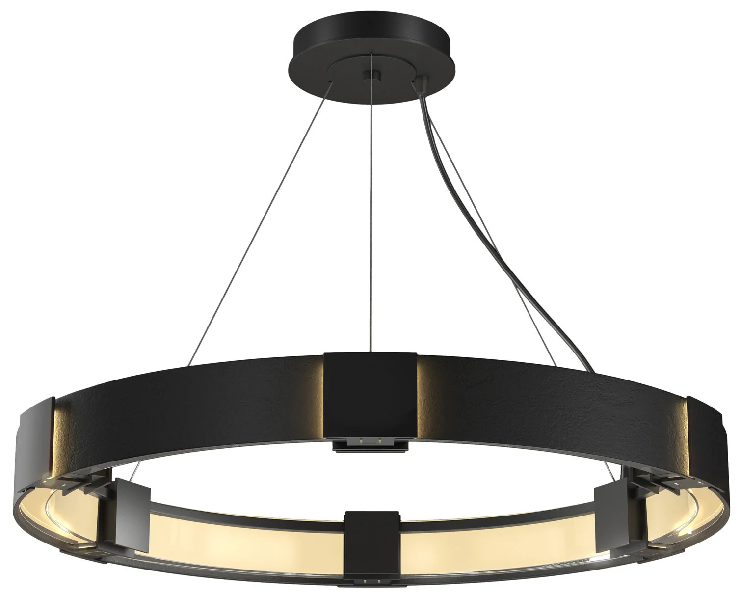 Aura Pendant - Black - Clear - Image 1