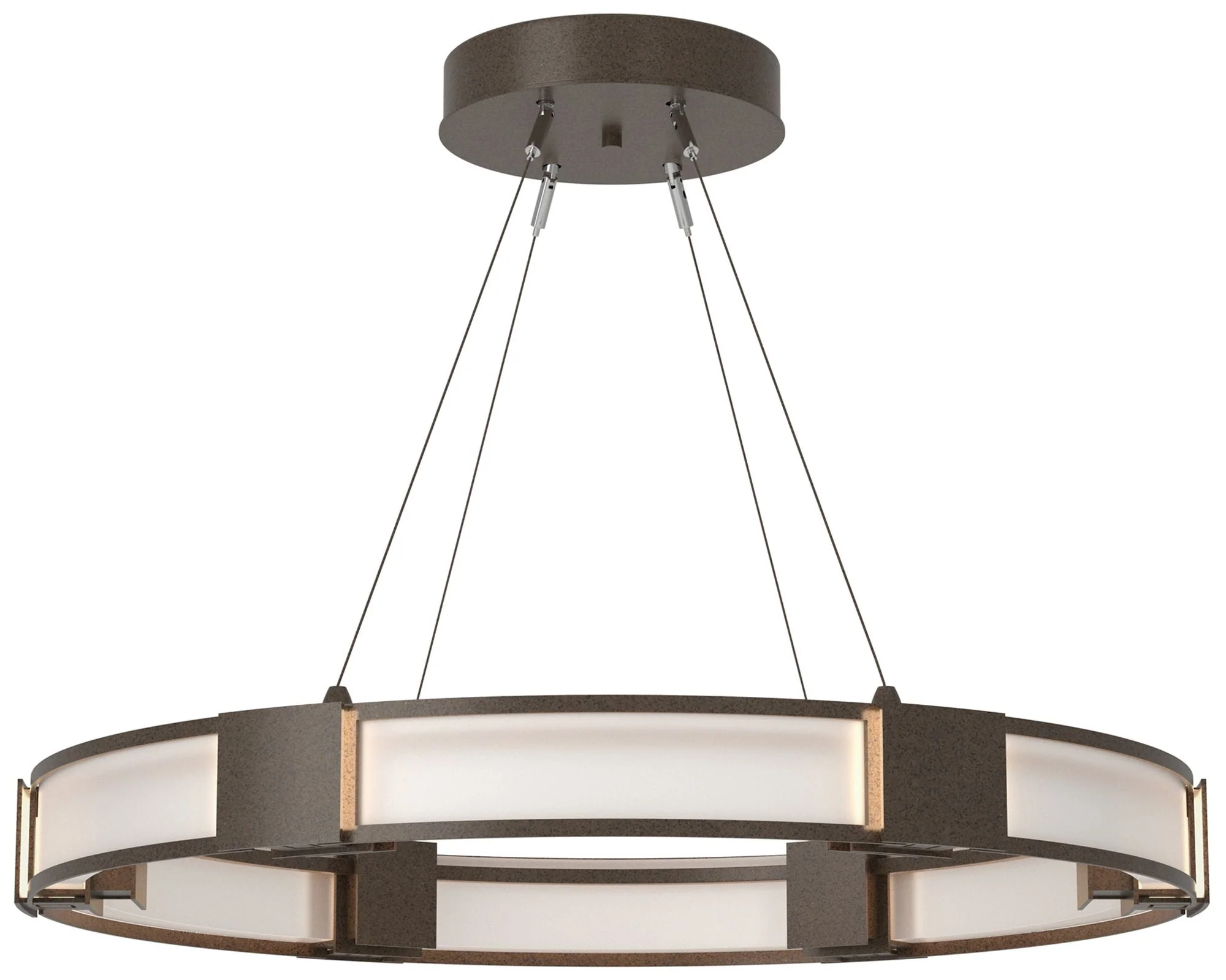 Aura Pendant - Bronze - Frosted - Image 1