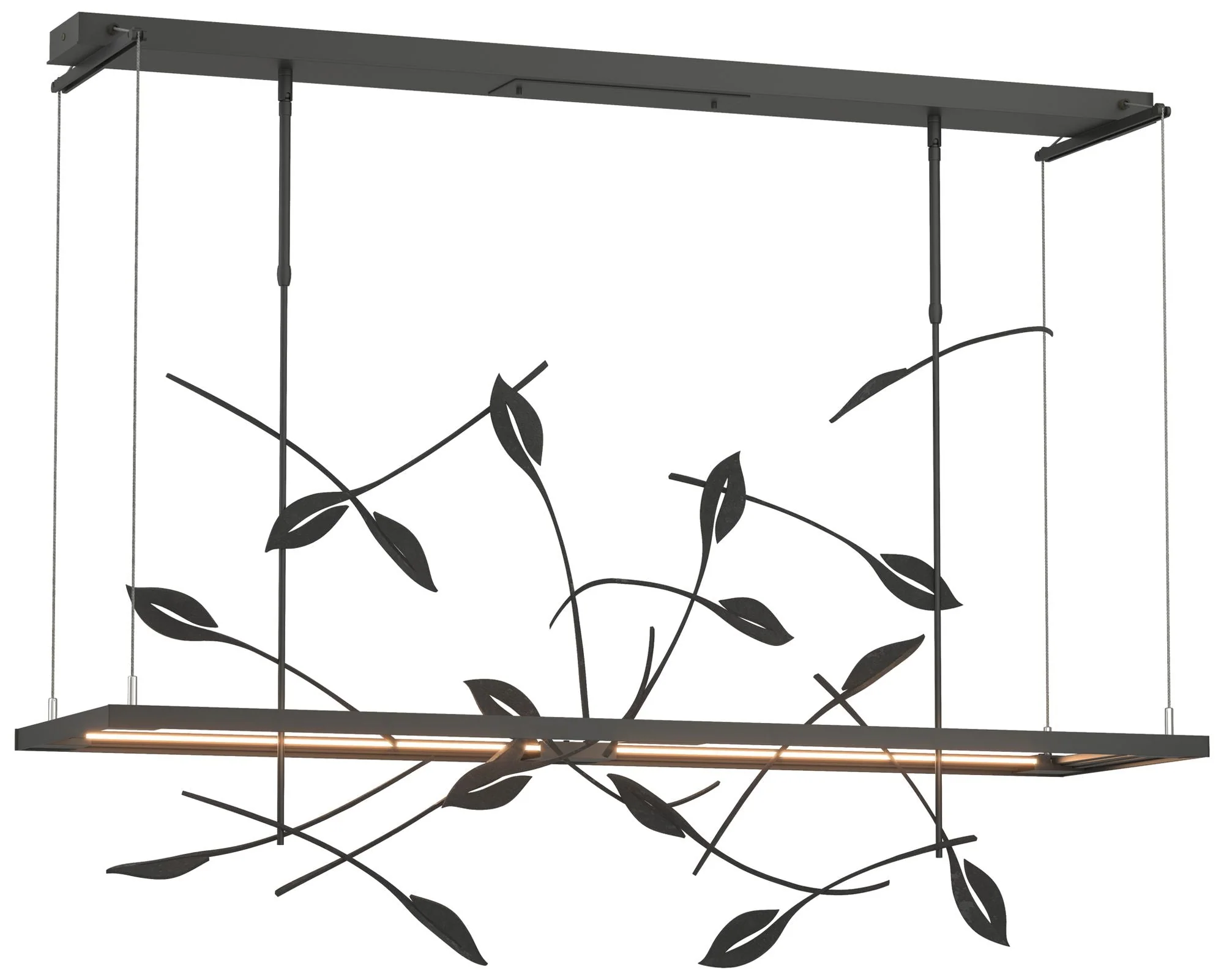 Autumn 53.4" Wide Black Standard LED Pendant - Image 1