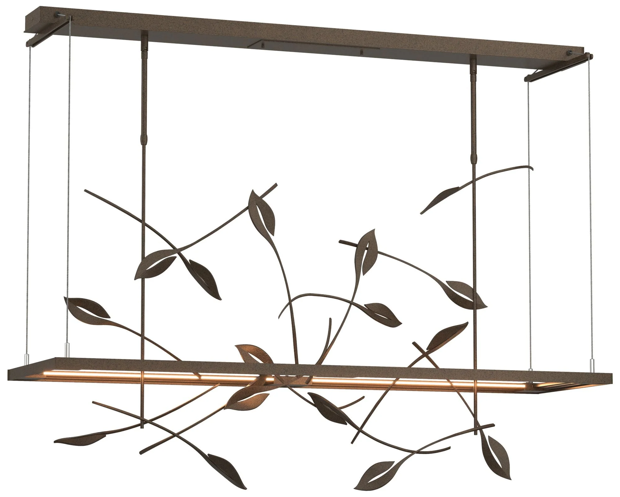 Autumn 53.4" Wide Bronze Standard LED Pendant - Image 1