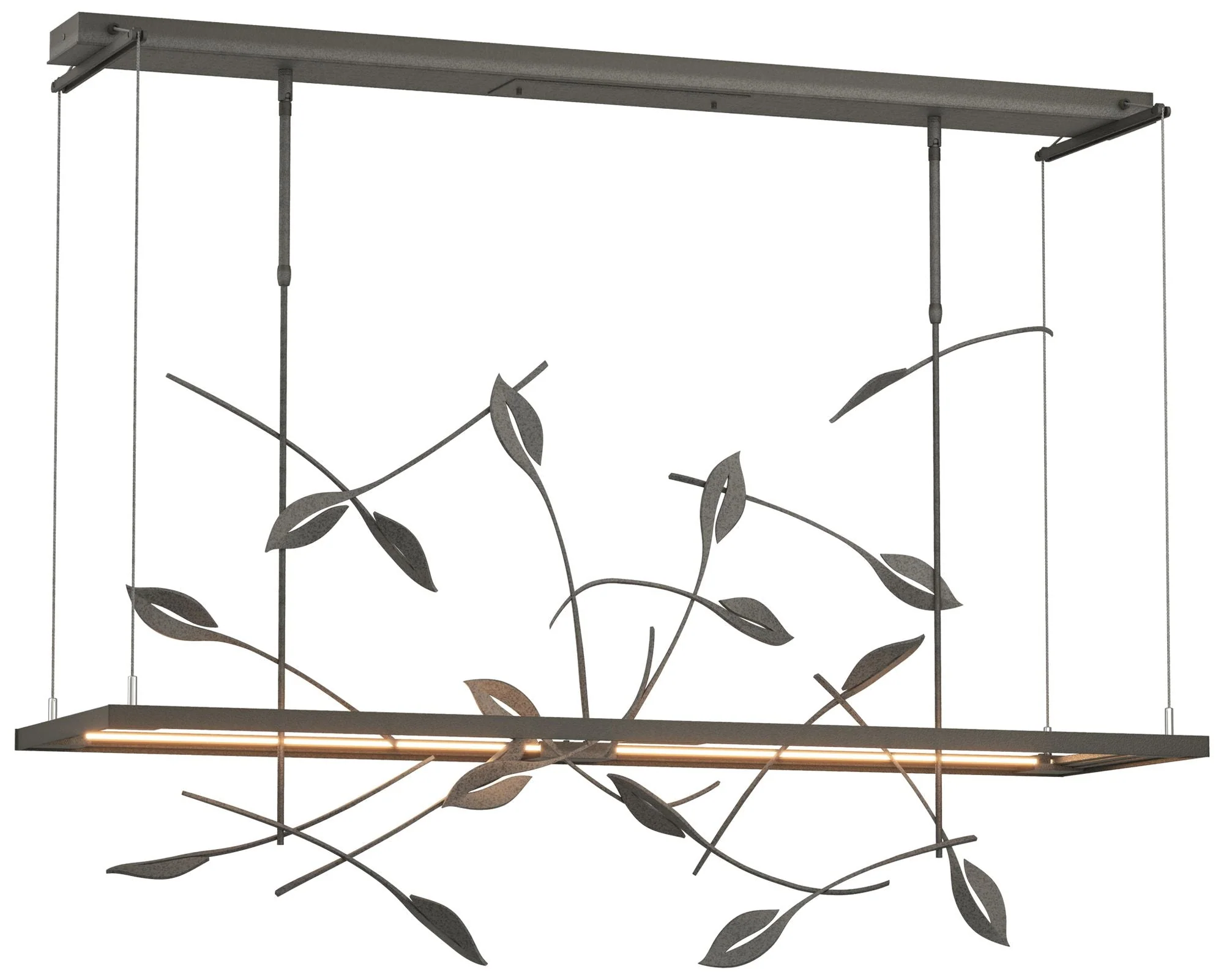 Autumn 53.4″ Wide Natural Iron Standard LED Pendant