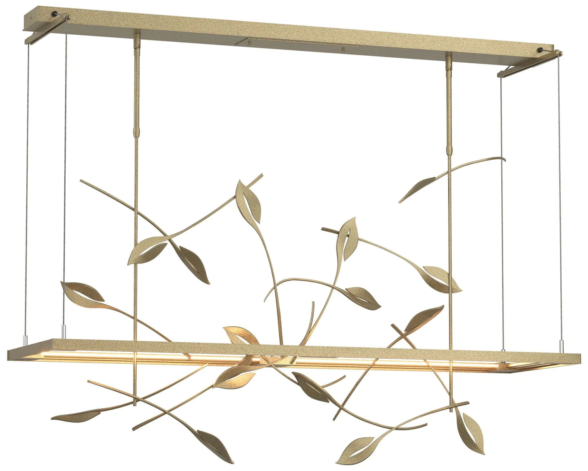 Autumn 53.4″ Wide Soft Gold Standard LED Pendant