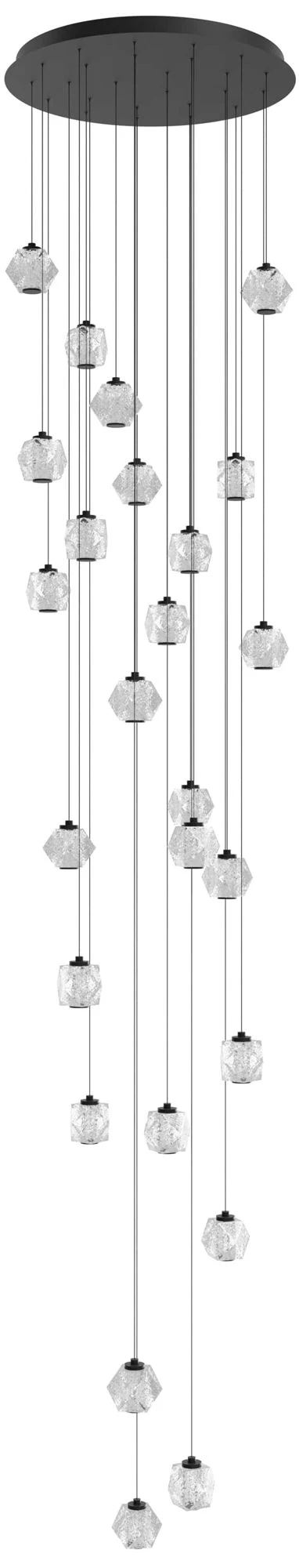 Avenue Lighting Beluga Collection  203.125" Black - Image 1