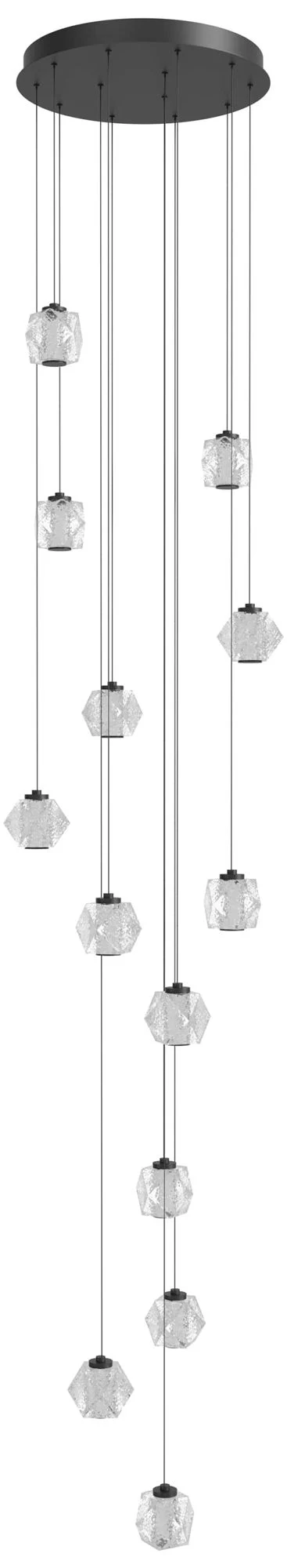 Avenue Lighting Beluga Collection  203" Black - Image 1