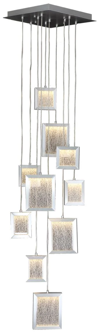 Avenue Lighting Brentwood Collection  Pendant Brushed Aluminum - Image 1